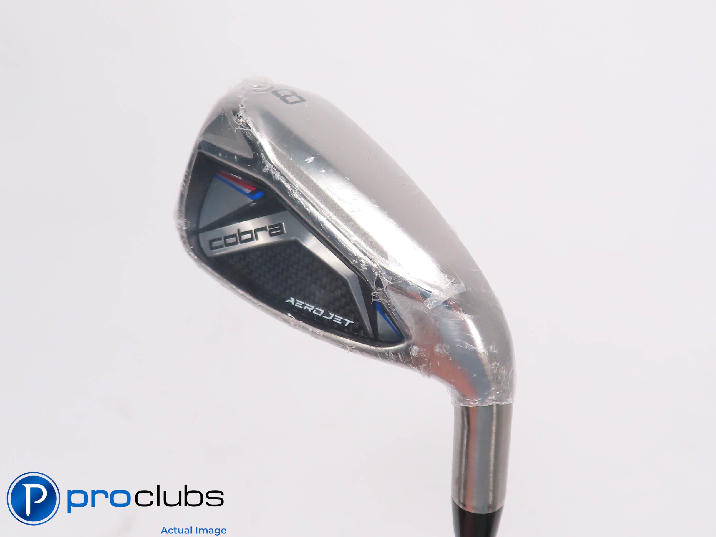 New! Cobra Aerojet 8 Iron - KBS PGI 65g Senior Flex Graphite - 456486