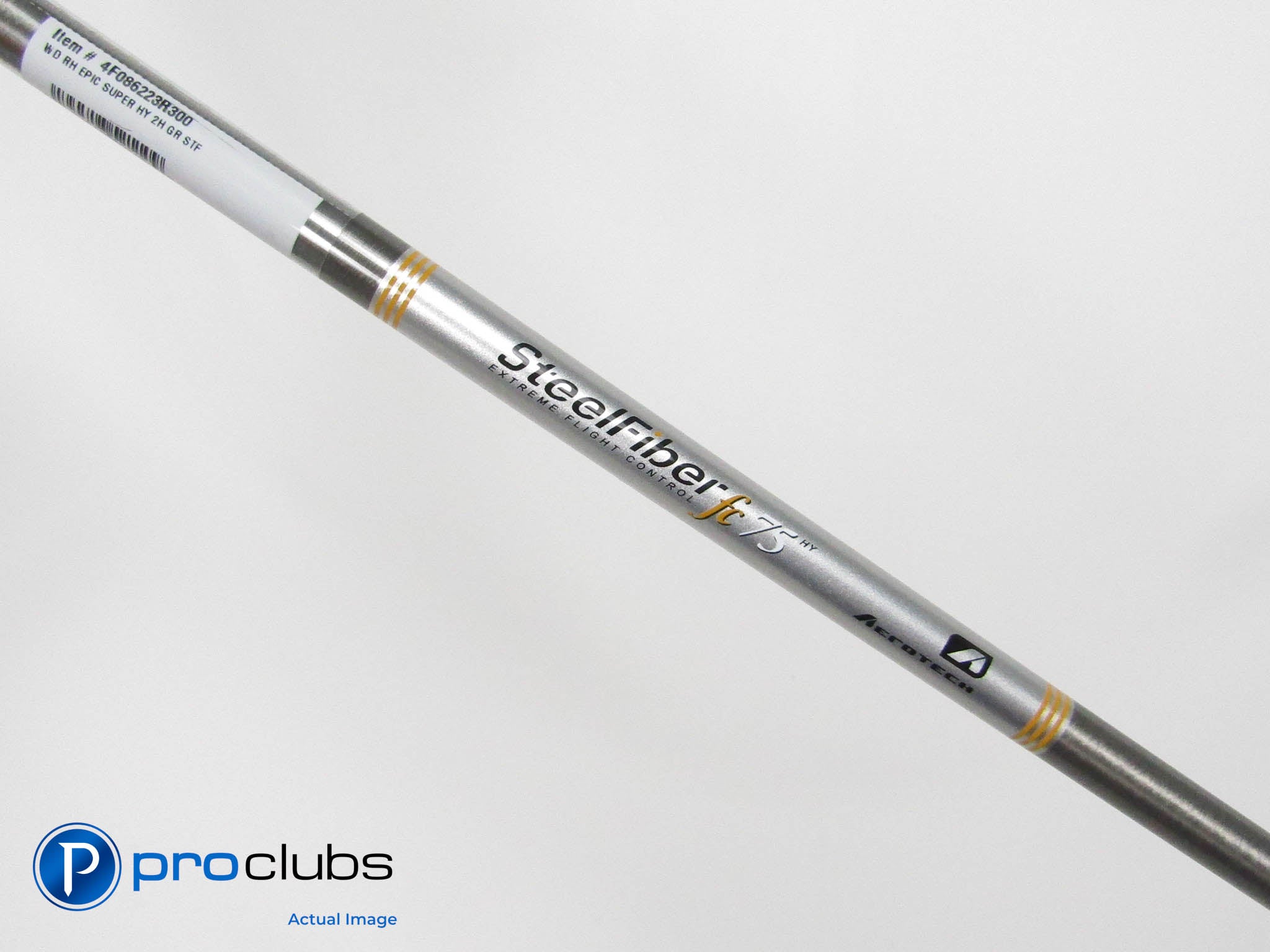 SteelFiber FC 75 HY F4 Stiff Flex Hybrid Shaft w/ Callaway Tip #457739