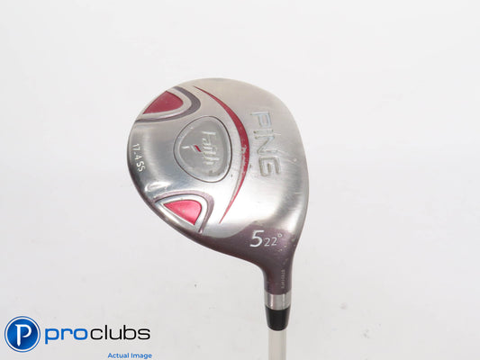 Ladies Ping Faith 22* 5 Wood - Ping ULT 200 Ladies Flex - 414181