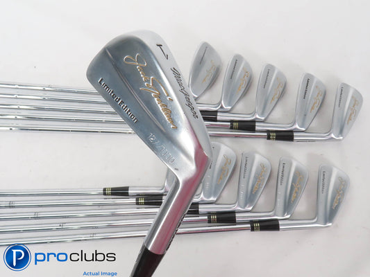 RARE! MacGregor JACK NICKLAUS Limited Ed. (127/1000) 1-PW,SW IRON SET Stiff Flex