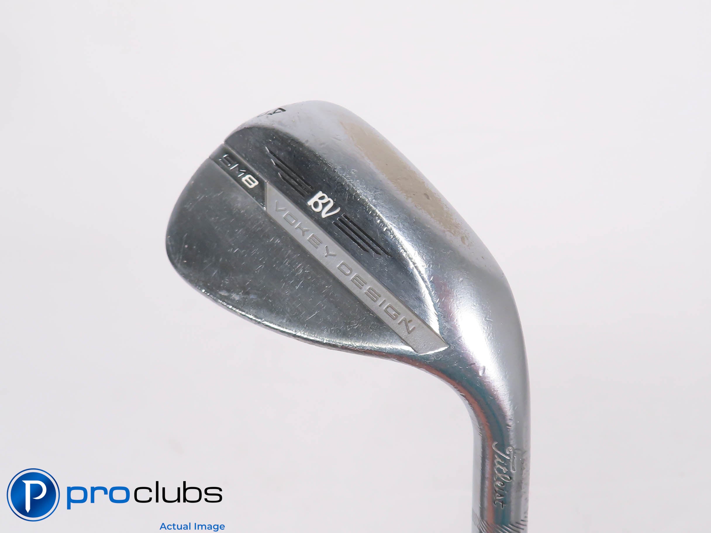Titleist Vokey SM8 Chrome 54*(12*) WEDGE D-Grind - DG 120 S300 Stiff Flex 457584