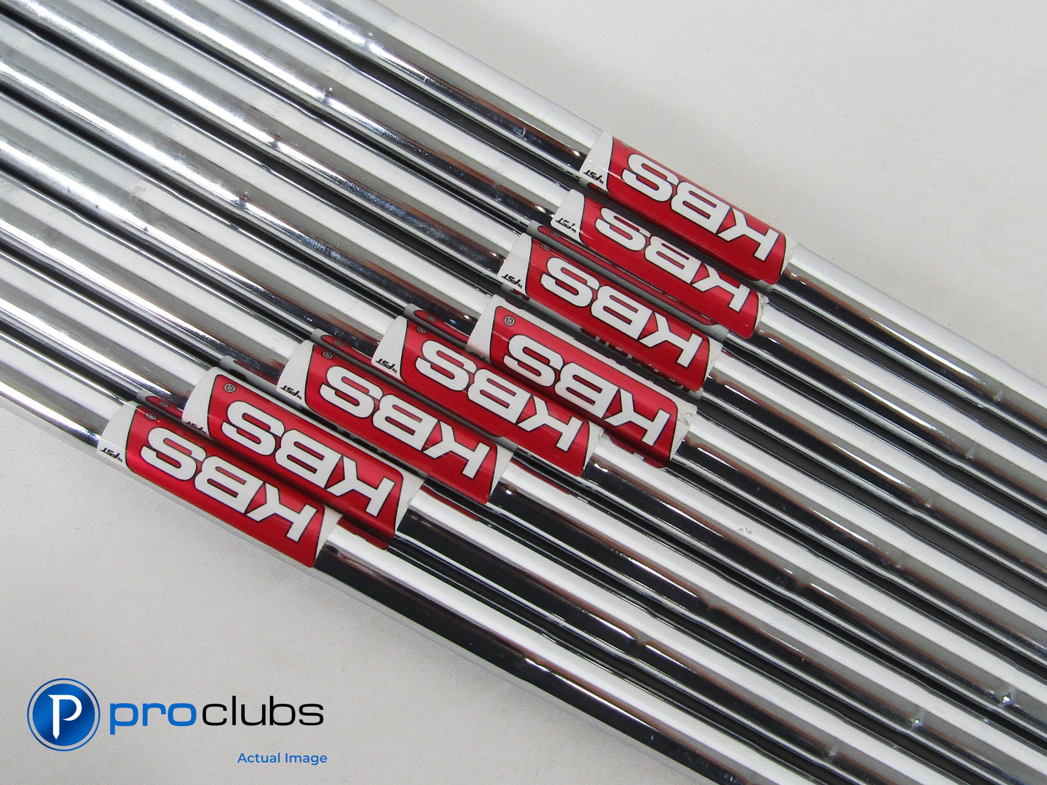 KBS TOUR LITE Regular Flex Steel Iron Shafts 4-PW,W,W,W .355" Taper Tip #458471