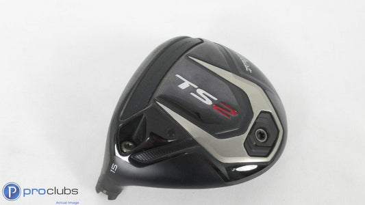 Left Handed! Titleist TS2 15* 3 Fairway Wood - Head Only - 416236