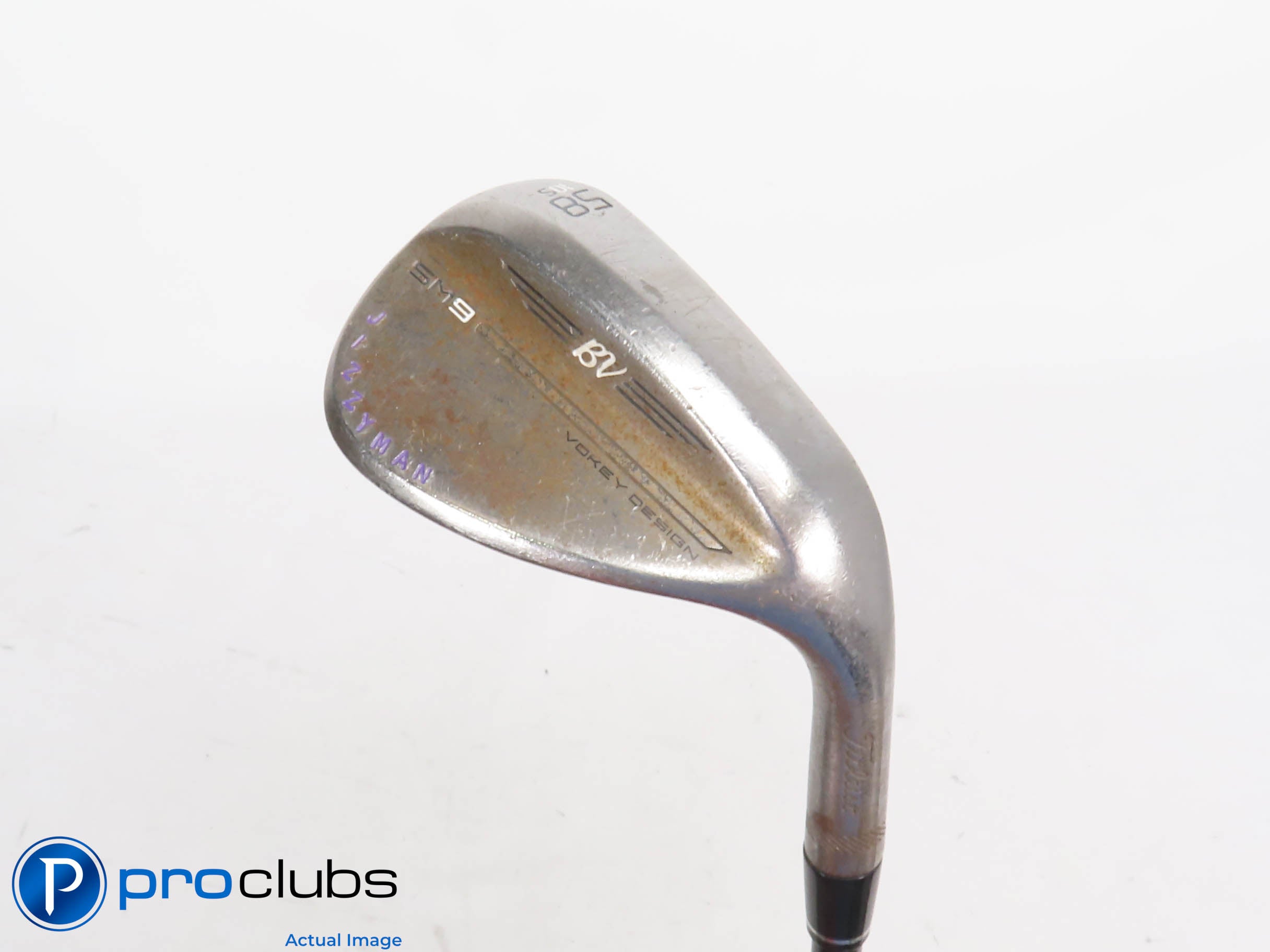 Titleist Vokey SM9 RAW (10* S-Grind) 58* Wedge Dynamic Gold Black X100 #415579