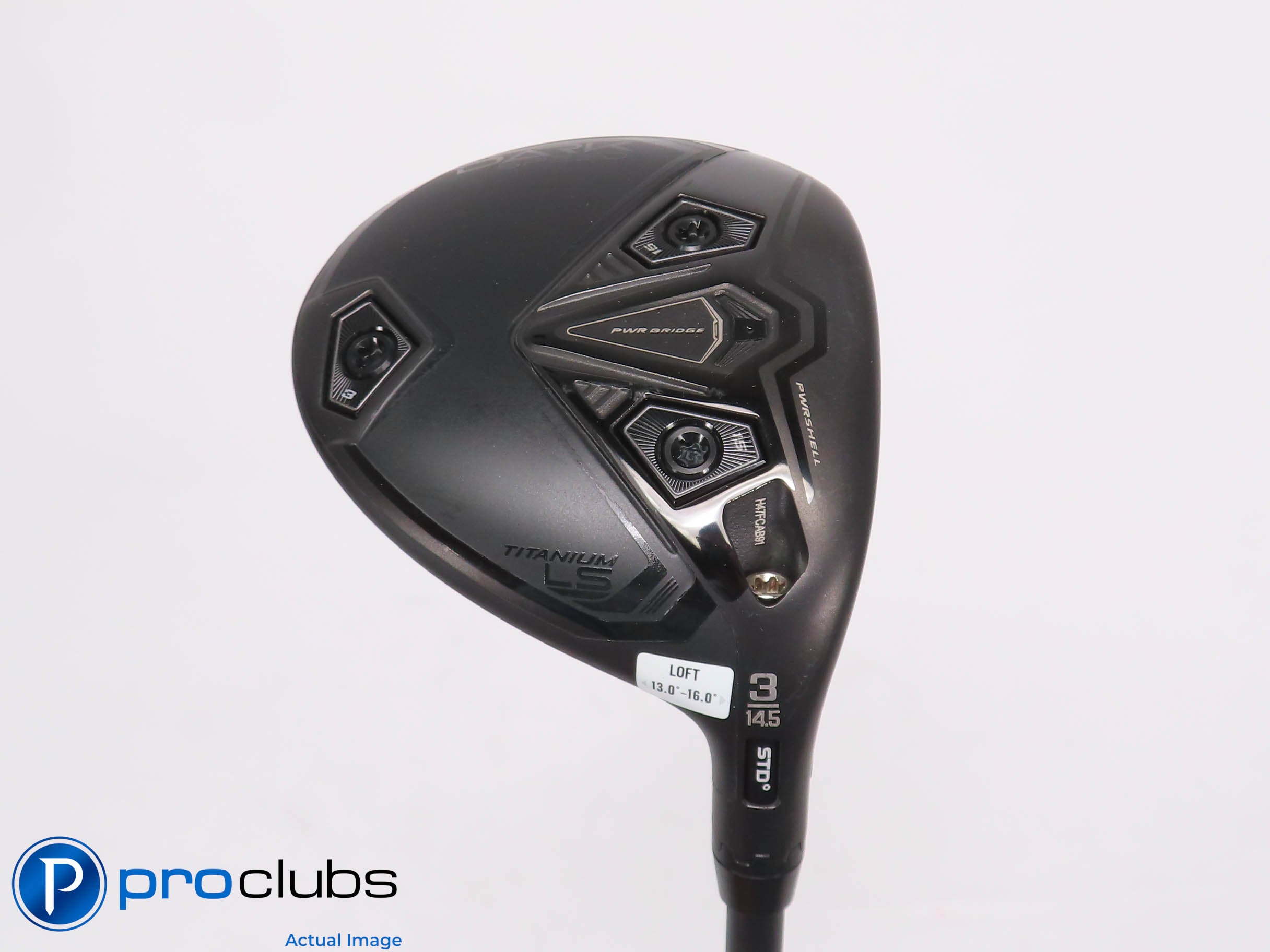 Cobra DARKSPEED LS Titanium 14.5* 3 Wood - HZRDUS Blackout 70g X-Flex - 457068
