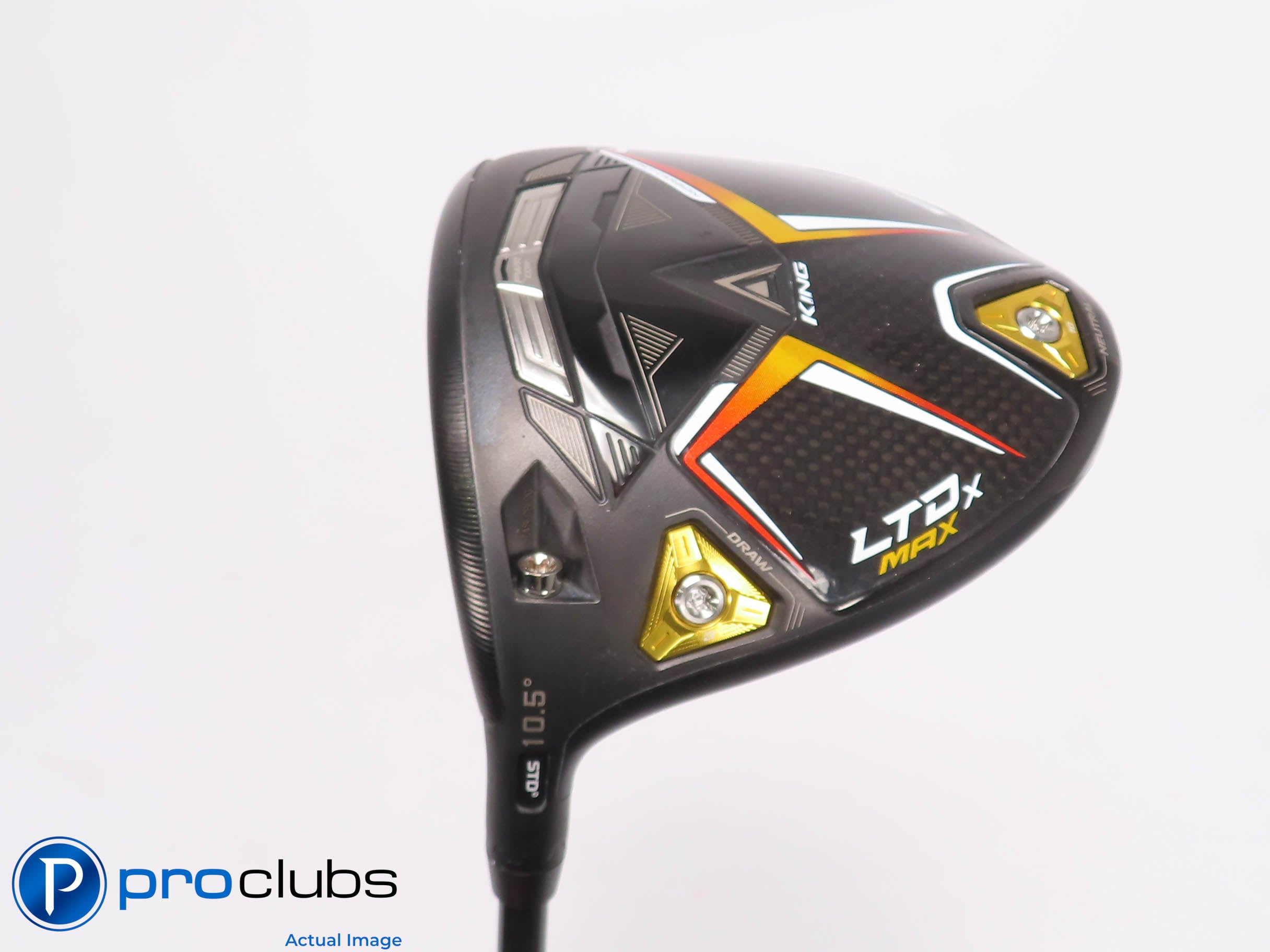 Nice Left Handed COBRA LTDx MAX 10.5* DRIVER - Kai'li White 60 Stiff Flex 452084