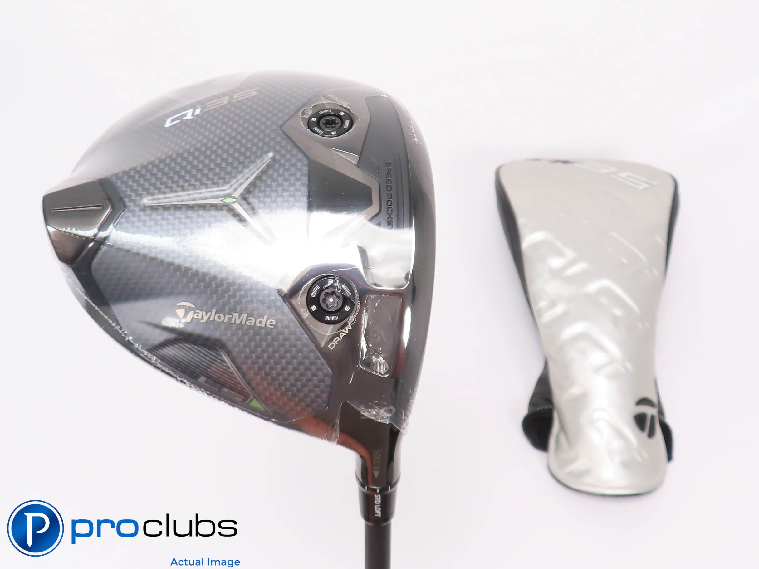 New! TaylorMade Qi35 LS 9* Driver w/HC - Tensei AV Lim. Black 65g Stiff 457344