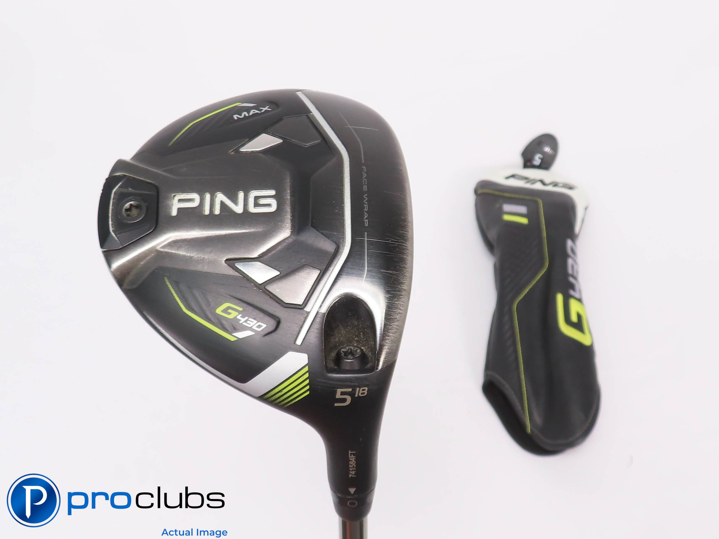 PING G430 MAX 18* 5 Wood w/ HC - PING Tour 2.0 75g X-Flex - 456426