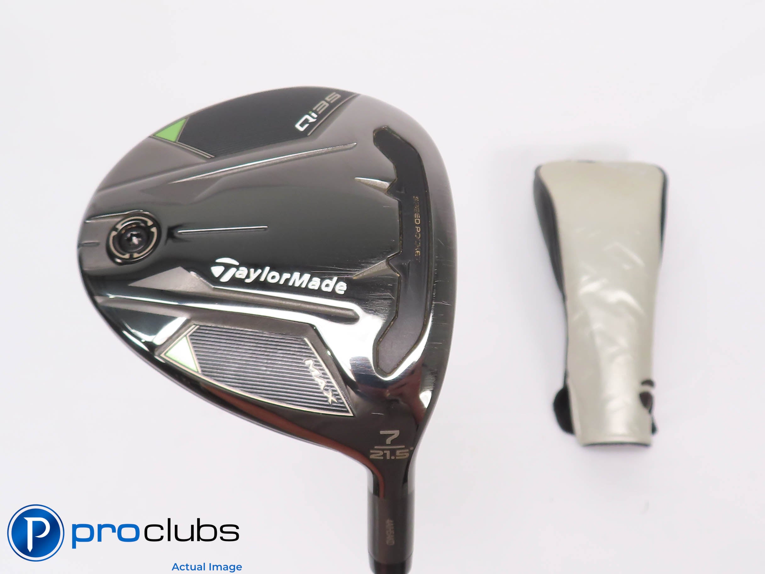 Excellent! TaylorMade Qi35 MAX 21.5* 7 Wood w/HC - Air Speeder 50 Regular 457158
