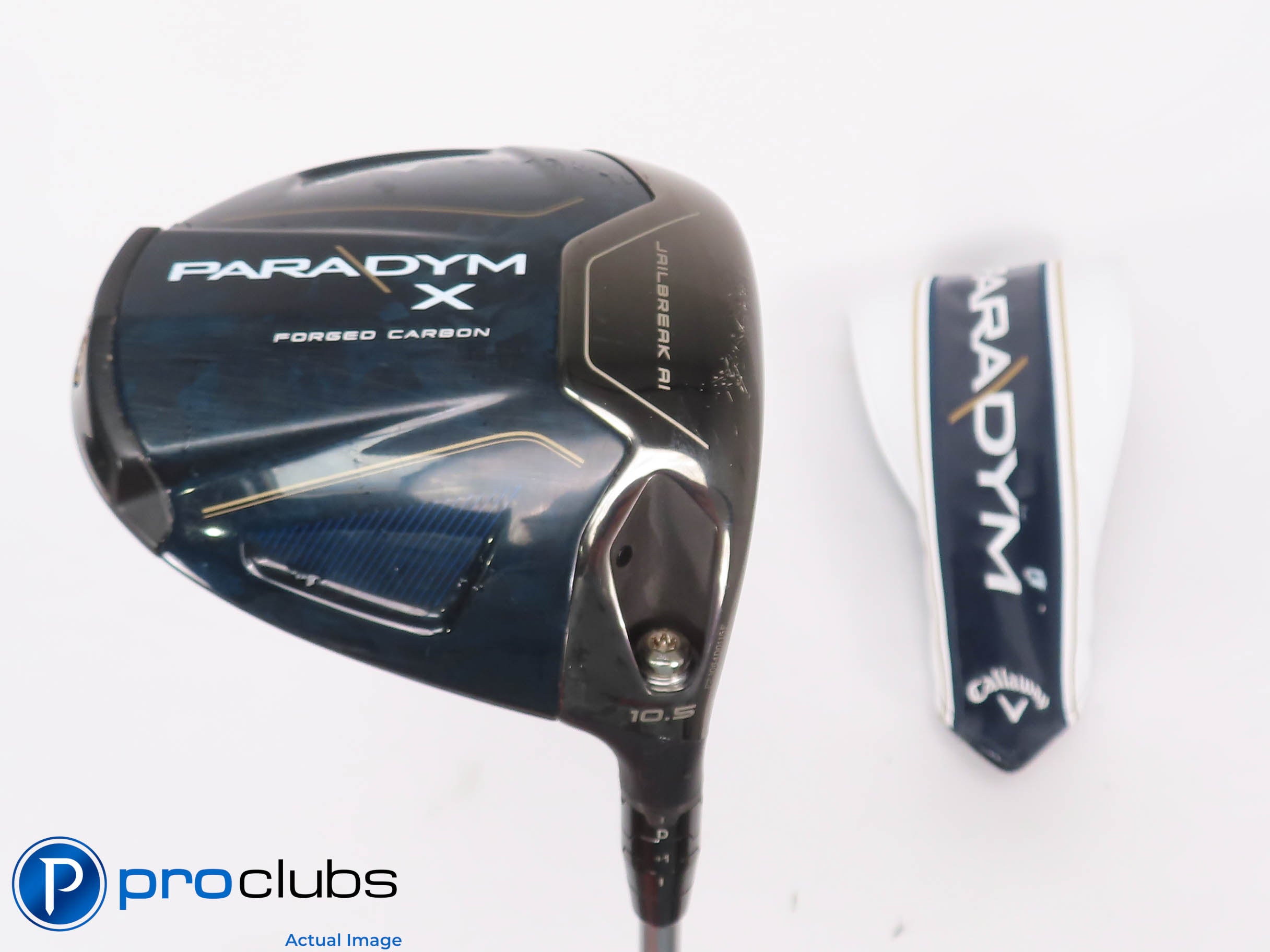Callaway PARADYM X 10.5* DRIVER w/Cover - Aldila Ascent 40 Regular Flex 458857
