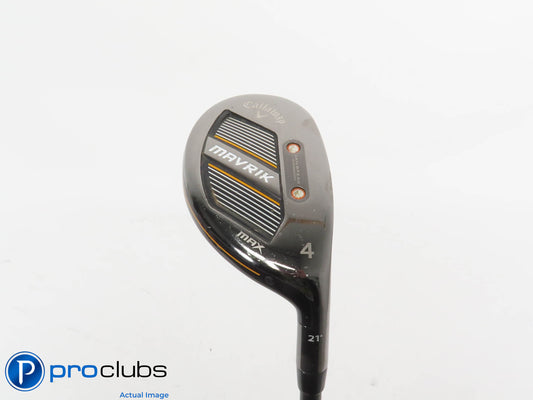 Ladies Callaway MAVRIK MAX 21* 4 HYBRID - Helium Black 50 Ladies Flex 415373