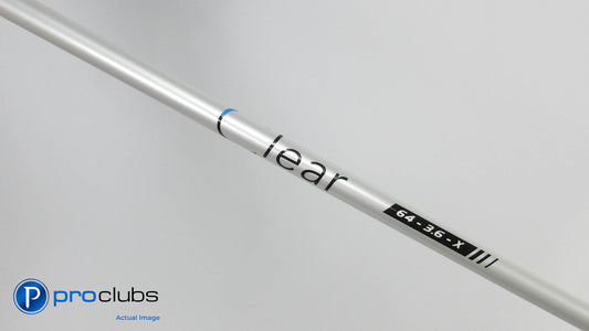 NEW! CLEAR Golf Blue 64g X-Flex Driver Shaft .335" Tip #416220