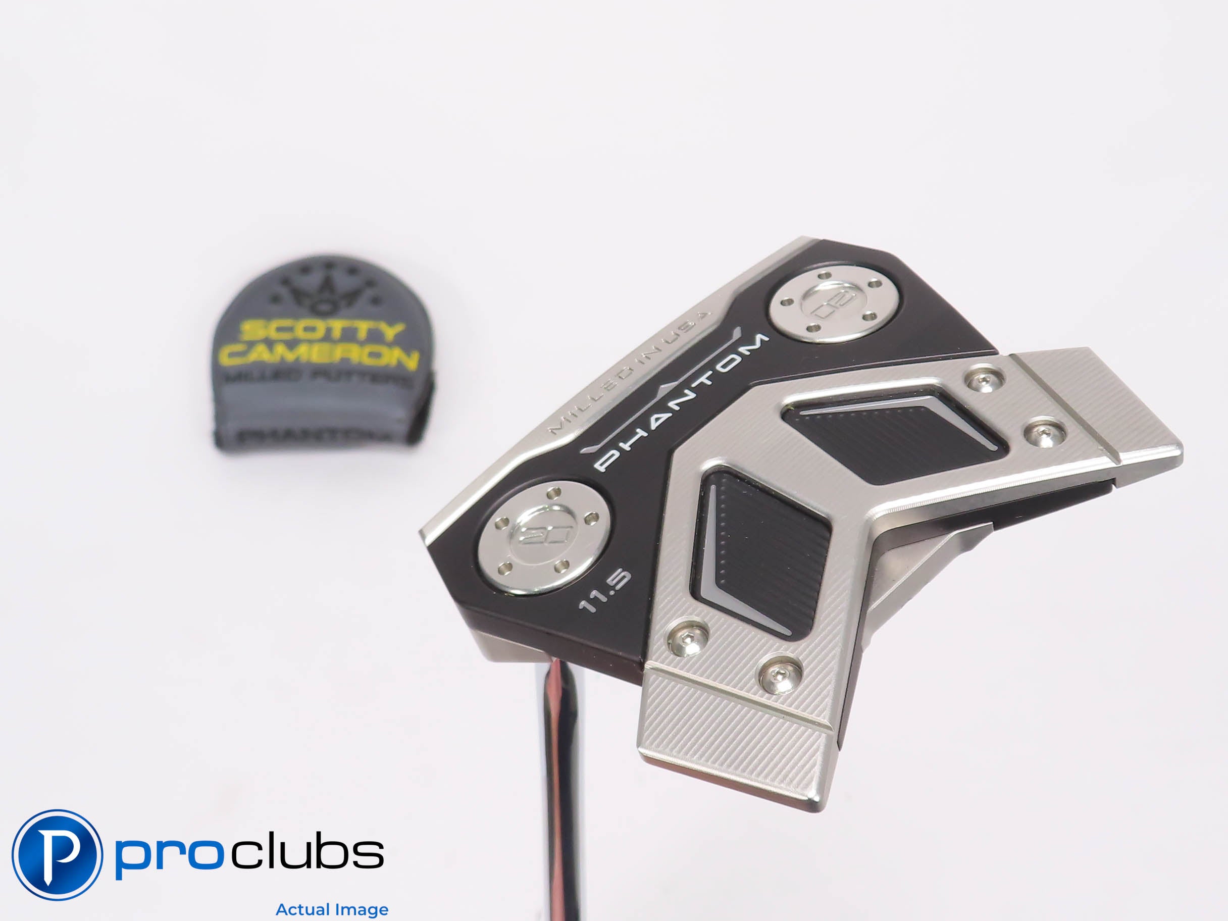 Left Handed Scotty Cameron 2024 PHANTOM 11.5 32.5" Putter w/Cover - 458975