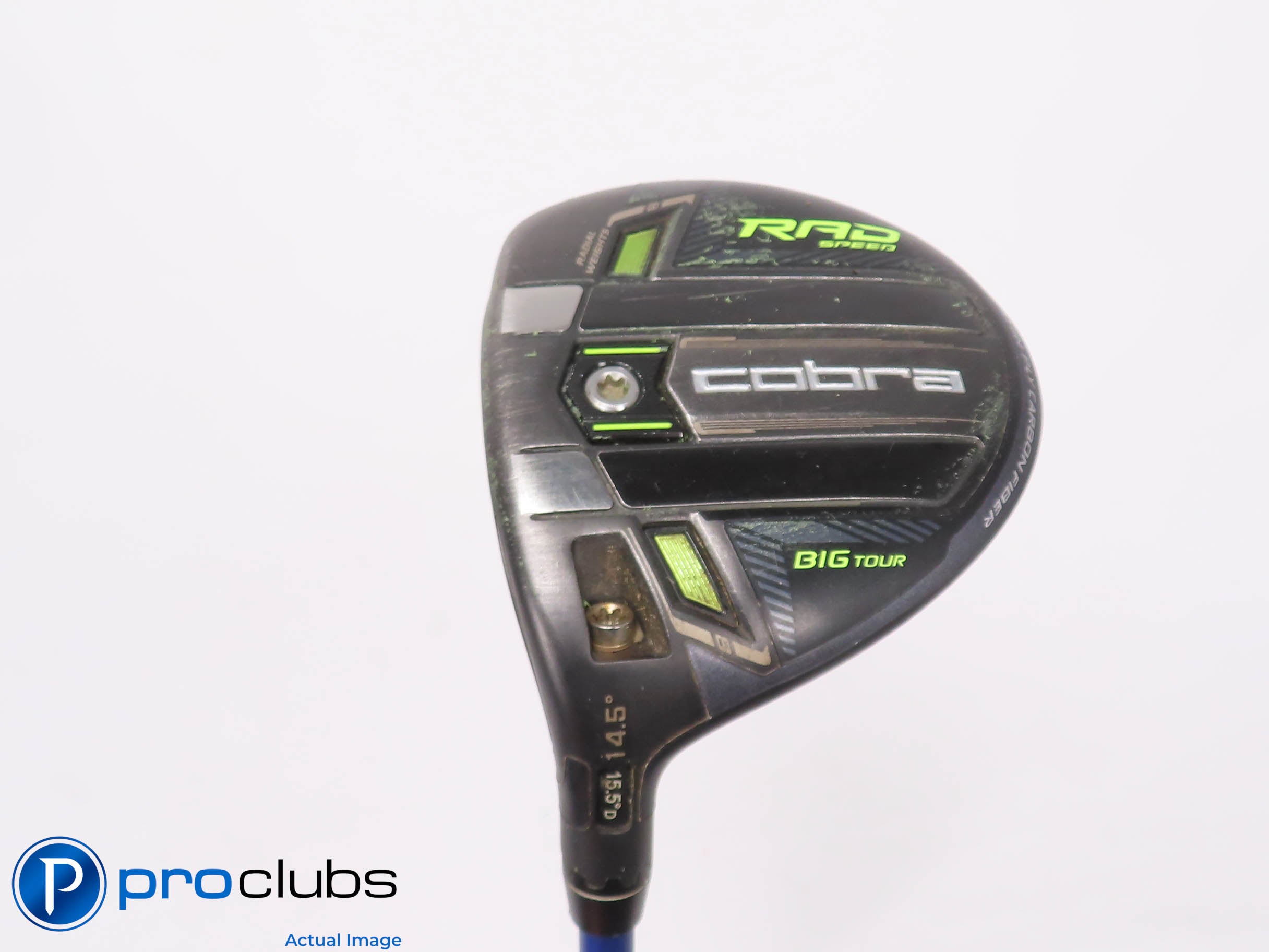 Left Handed Cobra RAD Speed BIG TOUR 14.5* 3 WOOD - Diamana 72 Stiff Flex 457730