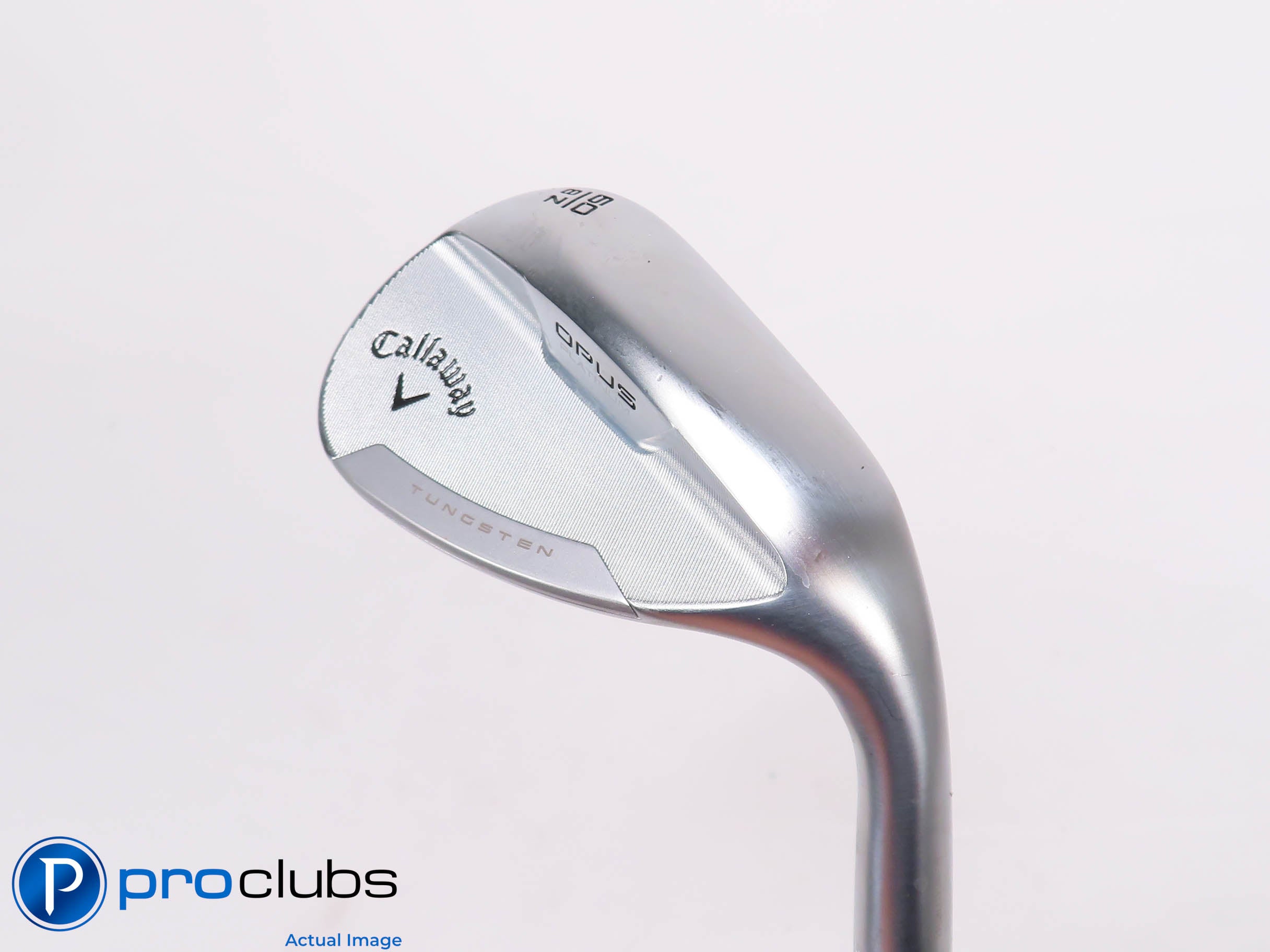 Nice Callaway OPUS Platinum 60*(8*) WEDGE Z-Grind - S400 Stiff Flex Steel 458754