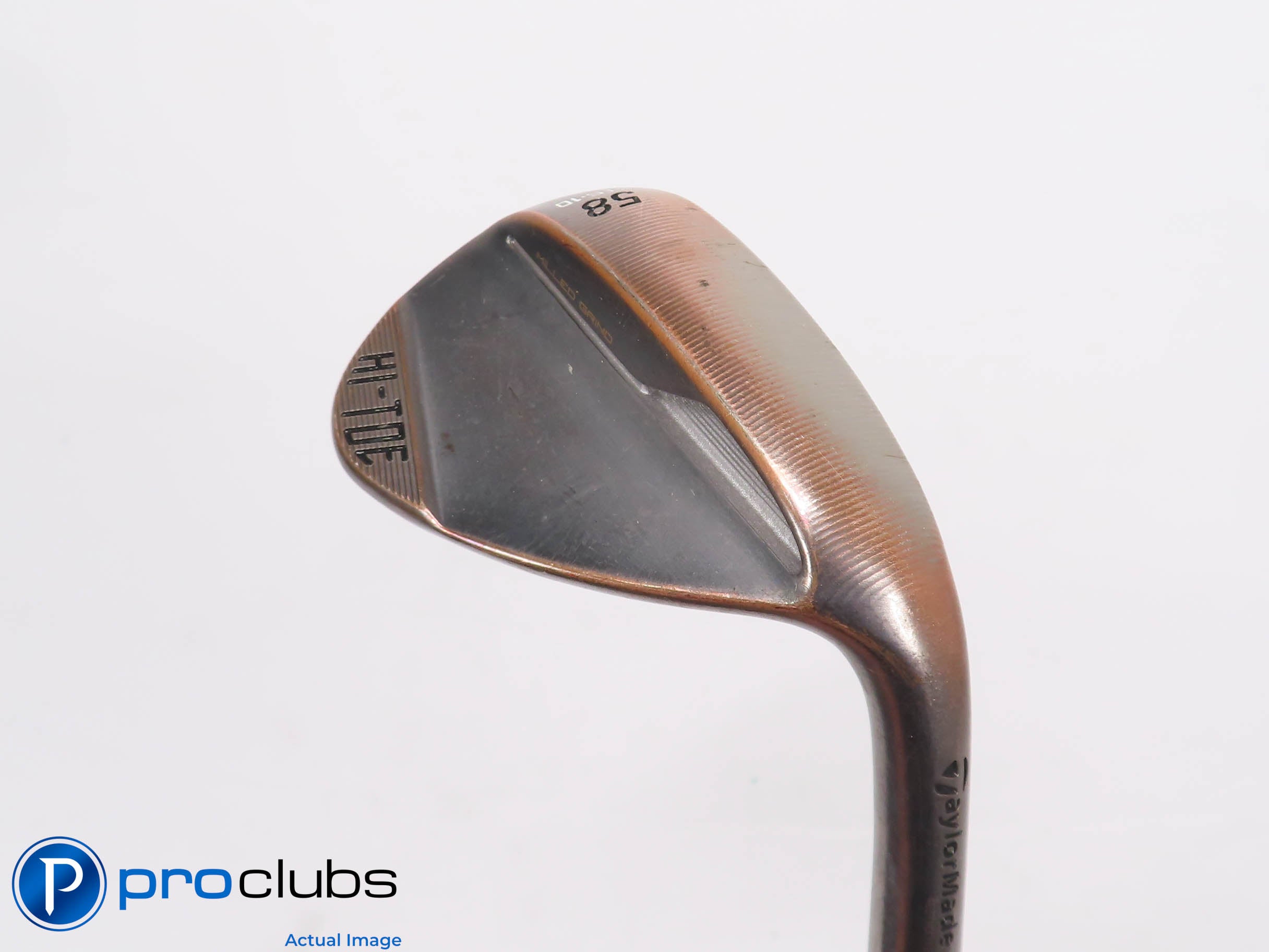 Nice TaylorMade Milled Grind HI-TOE4 58*(10*) WEDGE - DG 115 Wedge Flex 458710