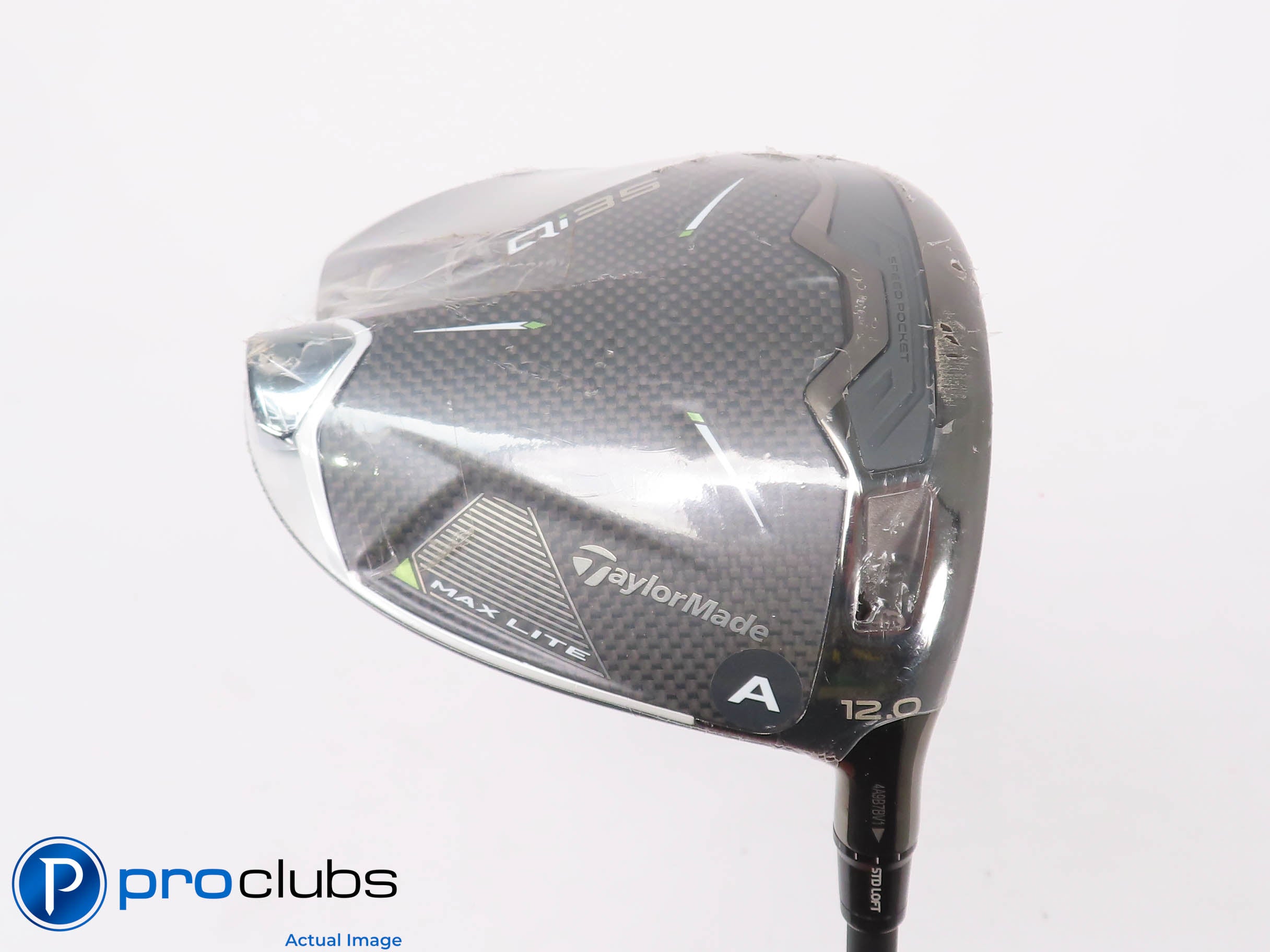 New! TaylorMade Qi35 MAX Lite 12* Driver - Vanquish 4 R2 Senior Flex - 458711