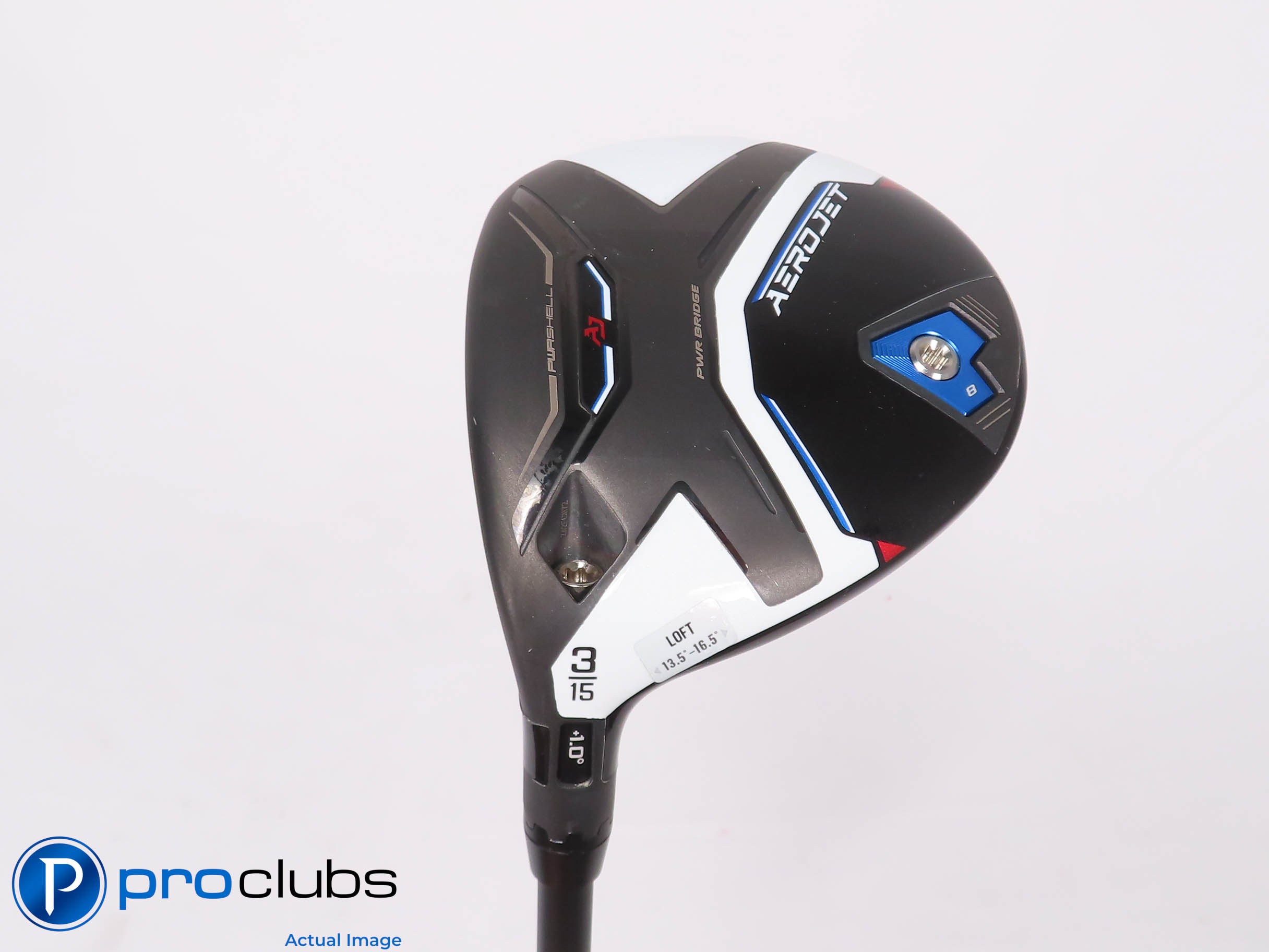 Left Handed Cobra AEROJET 15* 3 Wood - UST Helium 5F3 Regular Flex - 453035