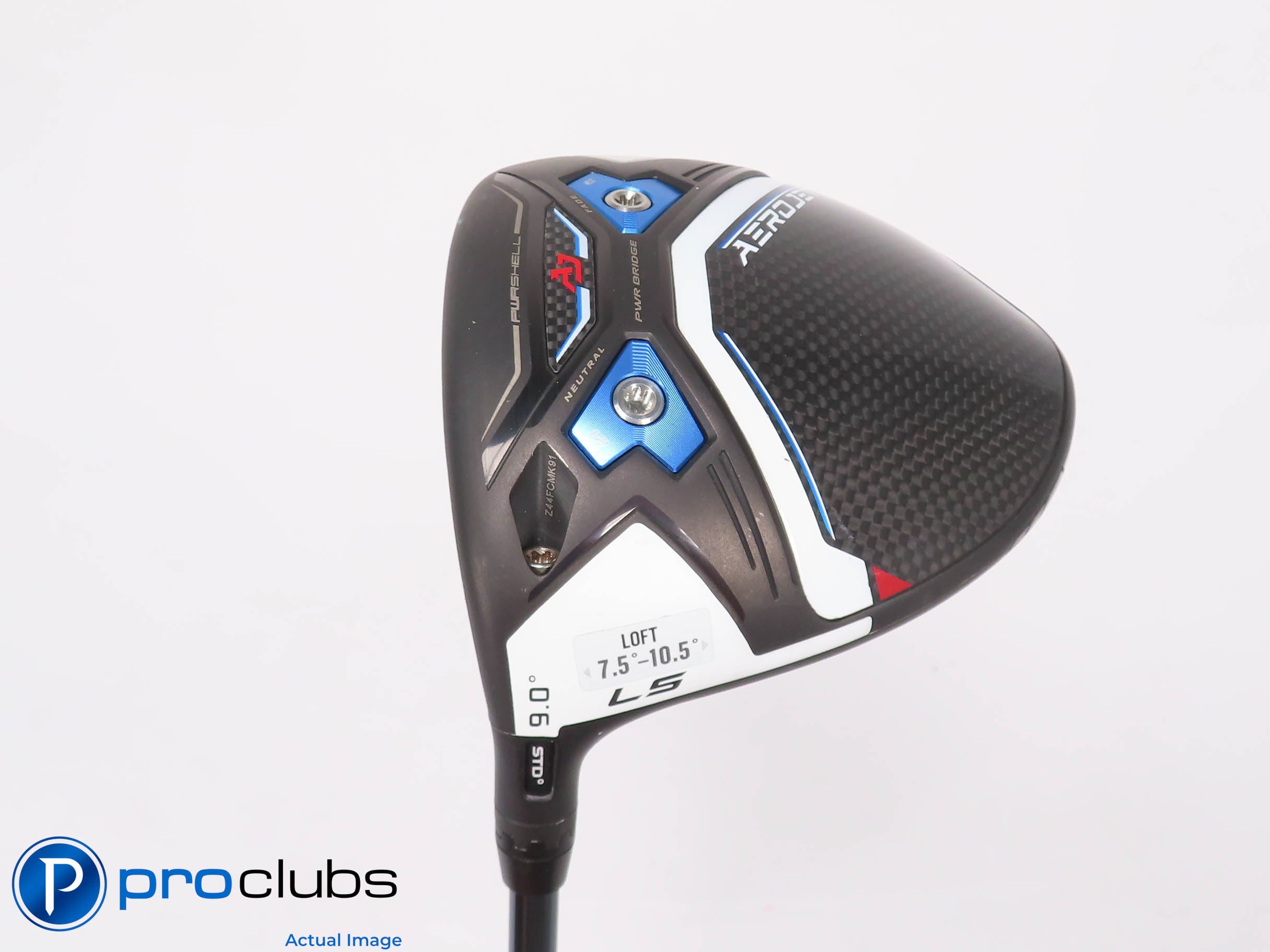 Left Handed Cobra AEROJET LS 9* Driver - UST LINQ Blue M40X 6F4 Stiff - 452531