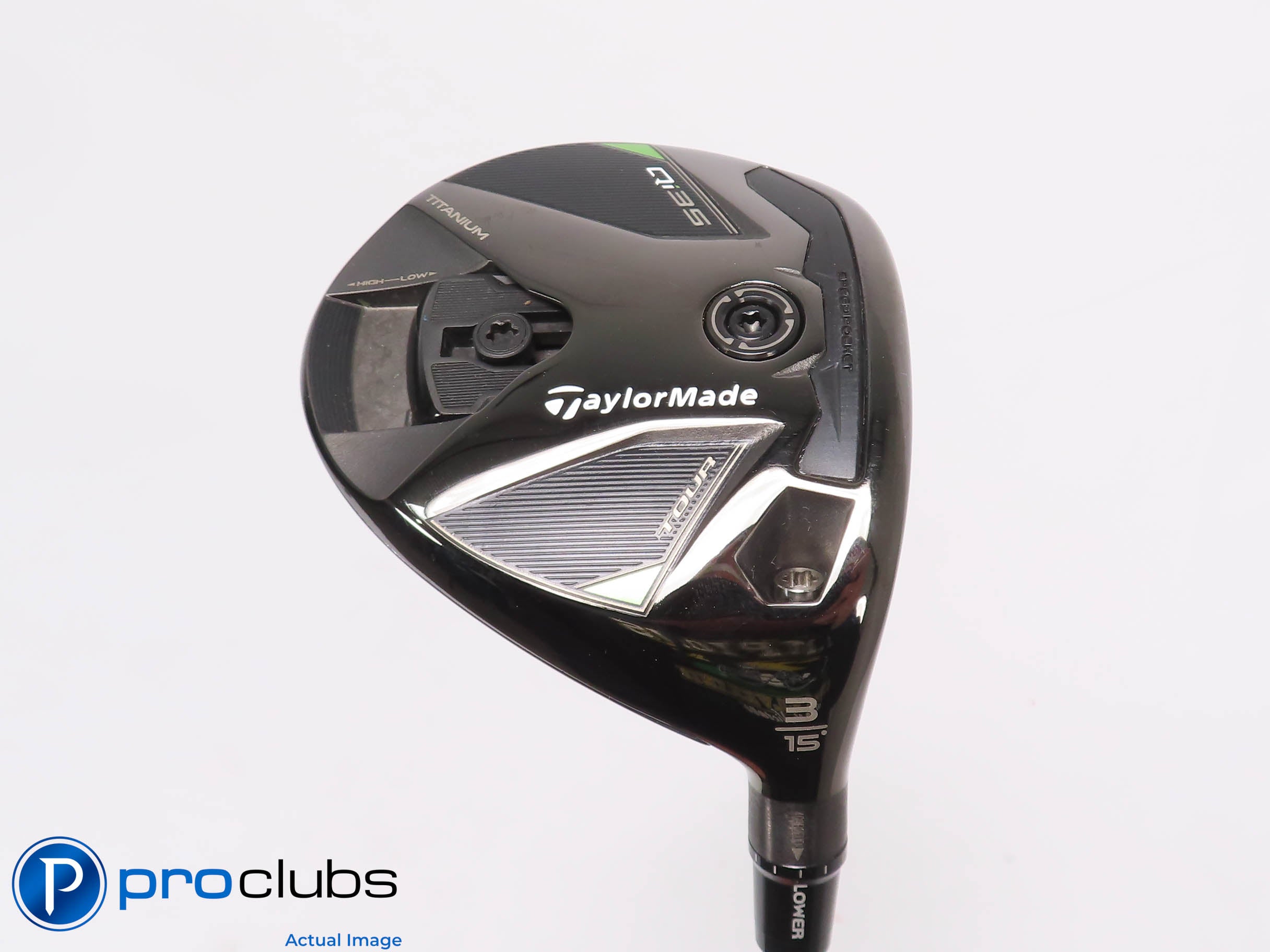 Nice TaylorMade Qi35 Tour 15* 3 WOOD - Speeder 757 Evolution X-Flex 459056