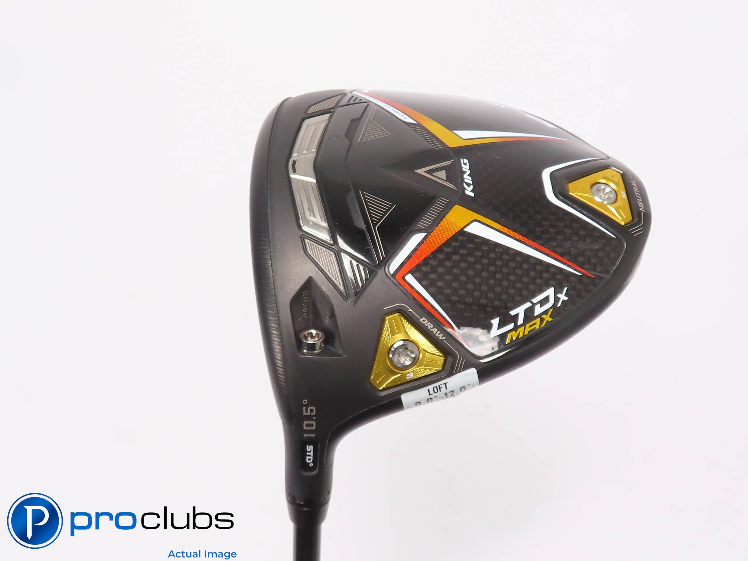 Left Handed COBRA LTDx MAX 10.5* DRIVER - Kai'li Red 50 R2 Senior Flex 452735
