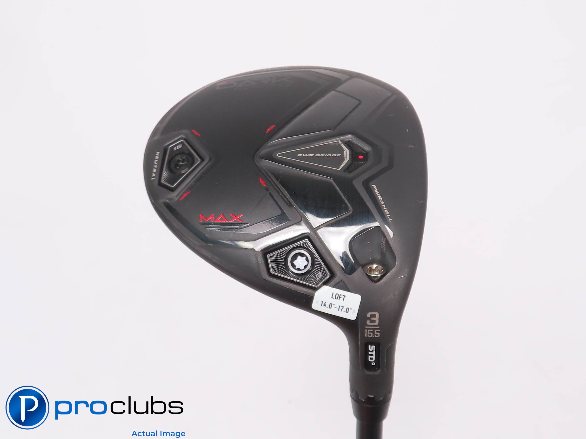 Nice Cobra DARKSPEED MAX 15.5* 3 WOOD - UST Helium Black 5F2 Senior Flex 456330