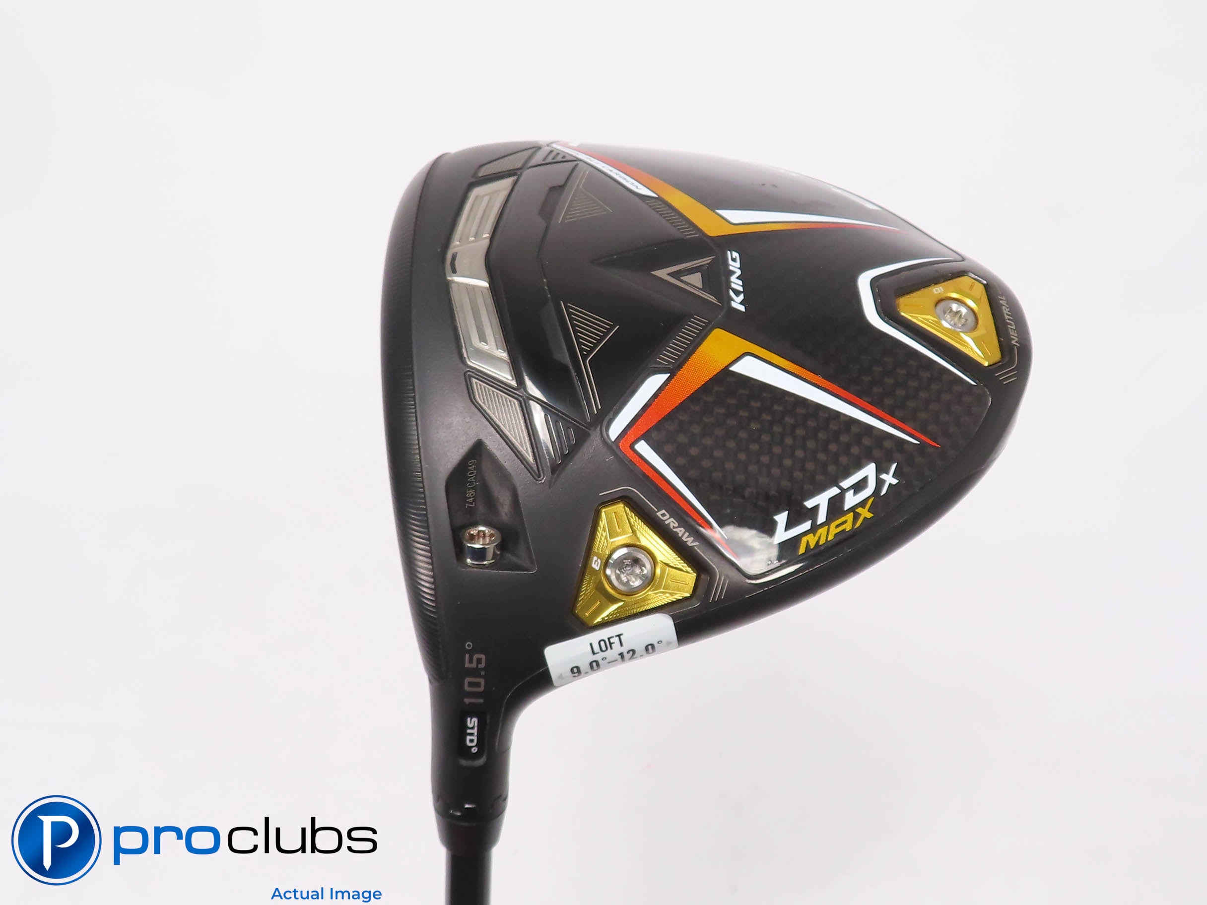 Left Handed COBRA LTDx MAX 10.5* DRIVER - Kai'li Red 50 R2 Senior Flex 452753