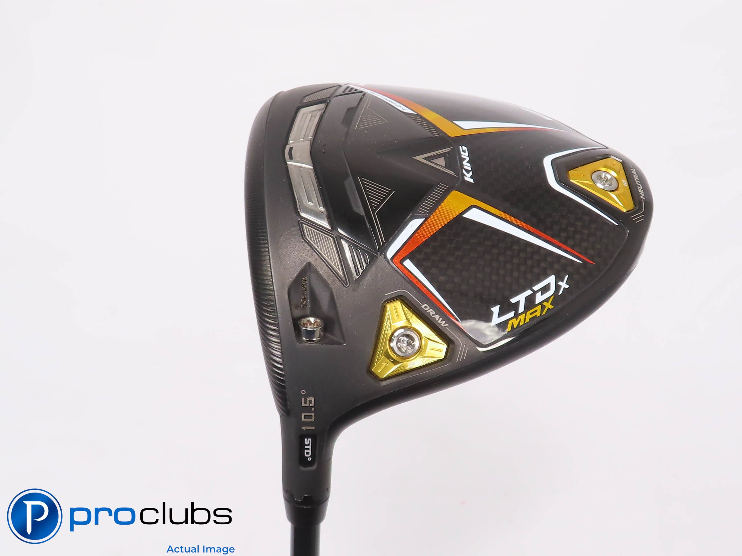 Left Handed COBRA LTDx MAX 10.5* DRIVER - Kai'li Red 50 R2 Senior Flex 452745