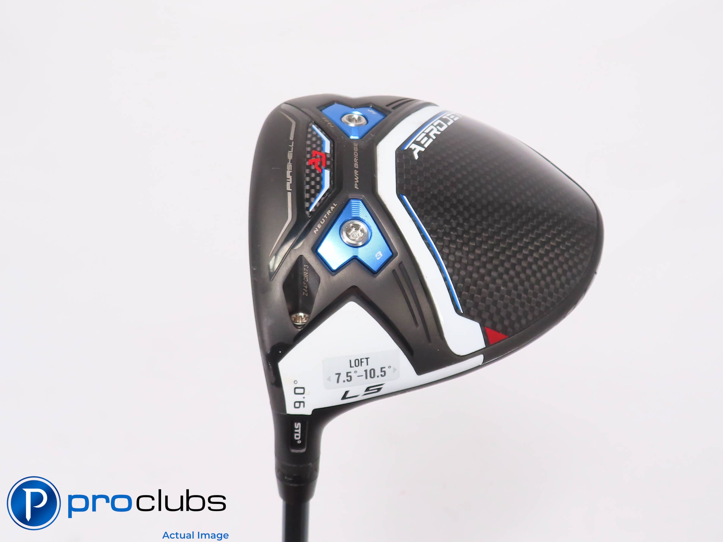 Left Handed Cobra AEROJET LS 9* DRIVER - UST LINQ White 6F4 Stiff Flex 452529