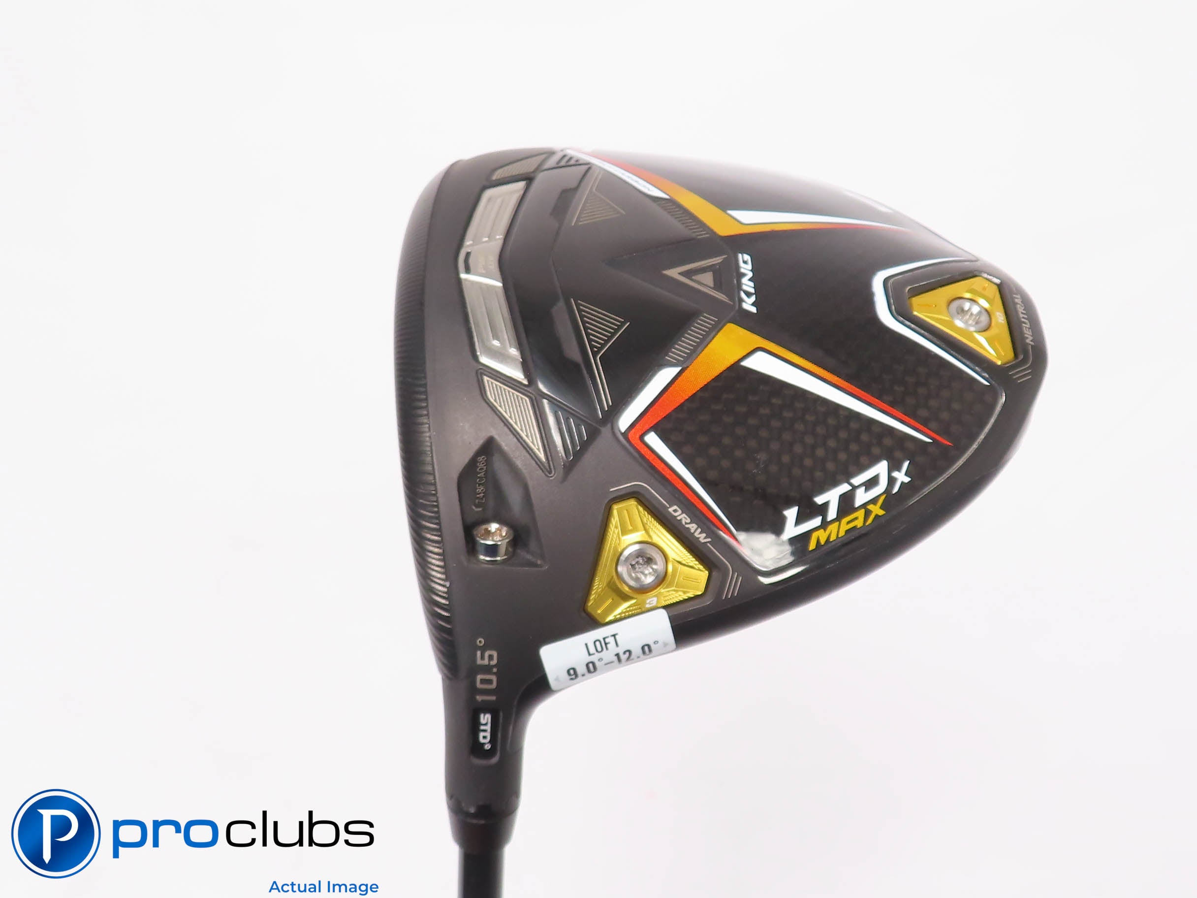 Nice Left Handed COBRA LTDx MAX 10.5* DRIVER - Kai'li Red 50 Senior Flex 452737