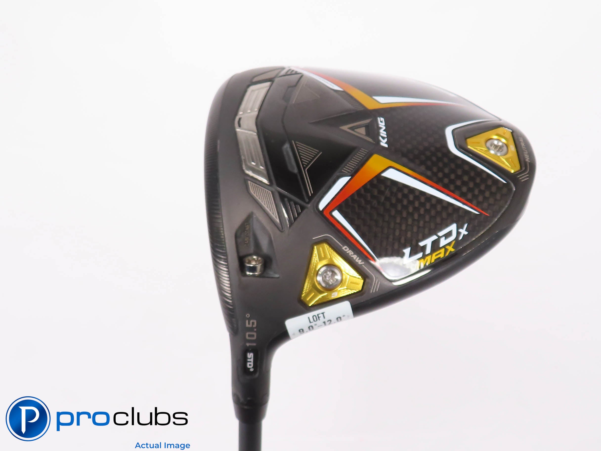 Left Handed COBRA LTDx MAX 10.5* Driver - Gen4 HZRDUS CB 50g Regular - 452733