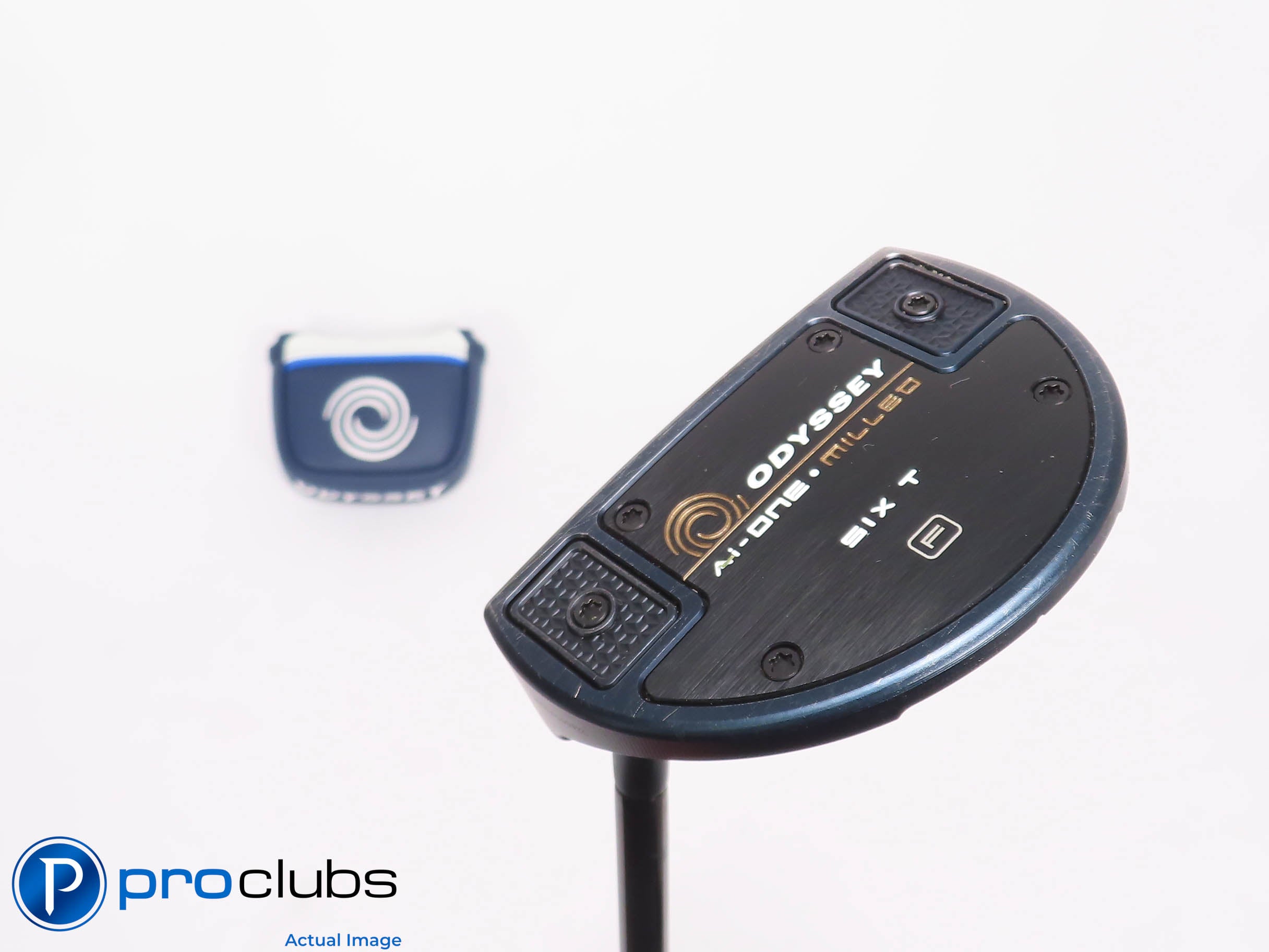 Left Handed Odyssey Ai-ONE Milled SIX T F 33.5" Putter w/Headcover #459106