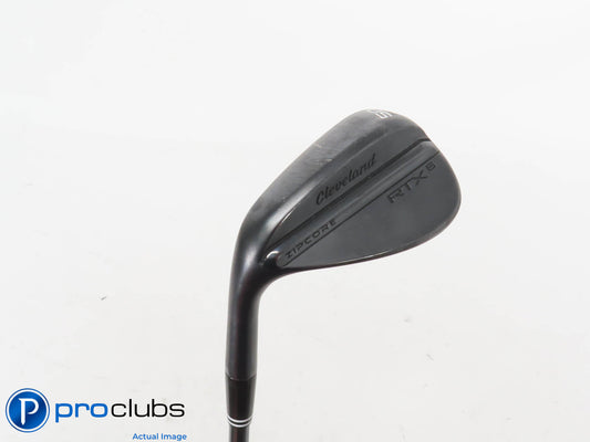 Left Handed Cleveland RTX6 Zipcore Black MID 50*(10*) Wedge - Dart Senior 413297