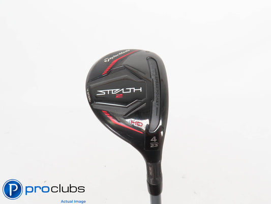 TaylorMade STEALTH 2 HD 23* 4 HYBRID - Fujikura Pro 2.0 6-R2 Senior Flex #416703