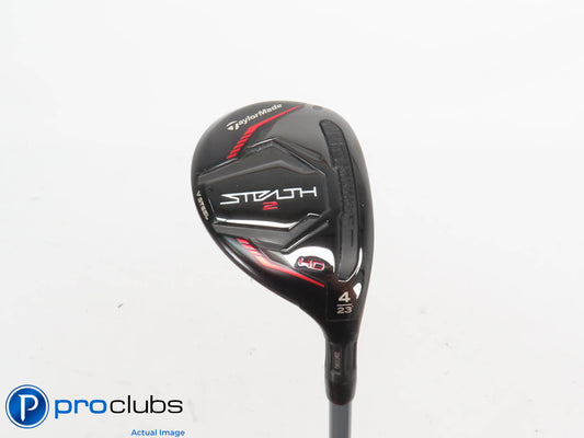 TaylorMade STEALTH 2 HD 23* 4 HYBRID - Fujikura Pro 2.0 6-R2 Senior Flex #416690