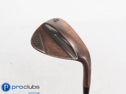 Nice TaylorMade Milled Grind HI-TOE 3 58*(10*) WEDGE - KBS 115 Wedge Flex 412415