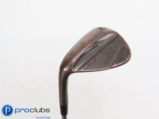 Nice Left Handed TaylorMade Milled Grind HI-TOE 58*(13*) WEDGE Wedge Flex 412039