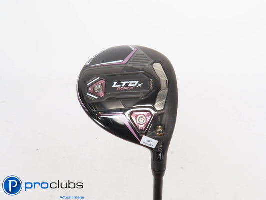 Ladies Cobra KING LTDx MAX 18.5* 3 WOOD - Helium 4F1 Ladies Flex 416445