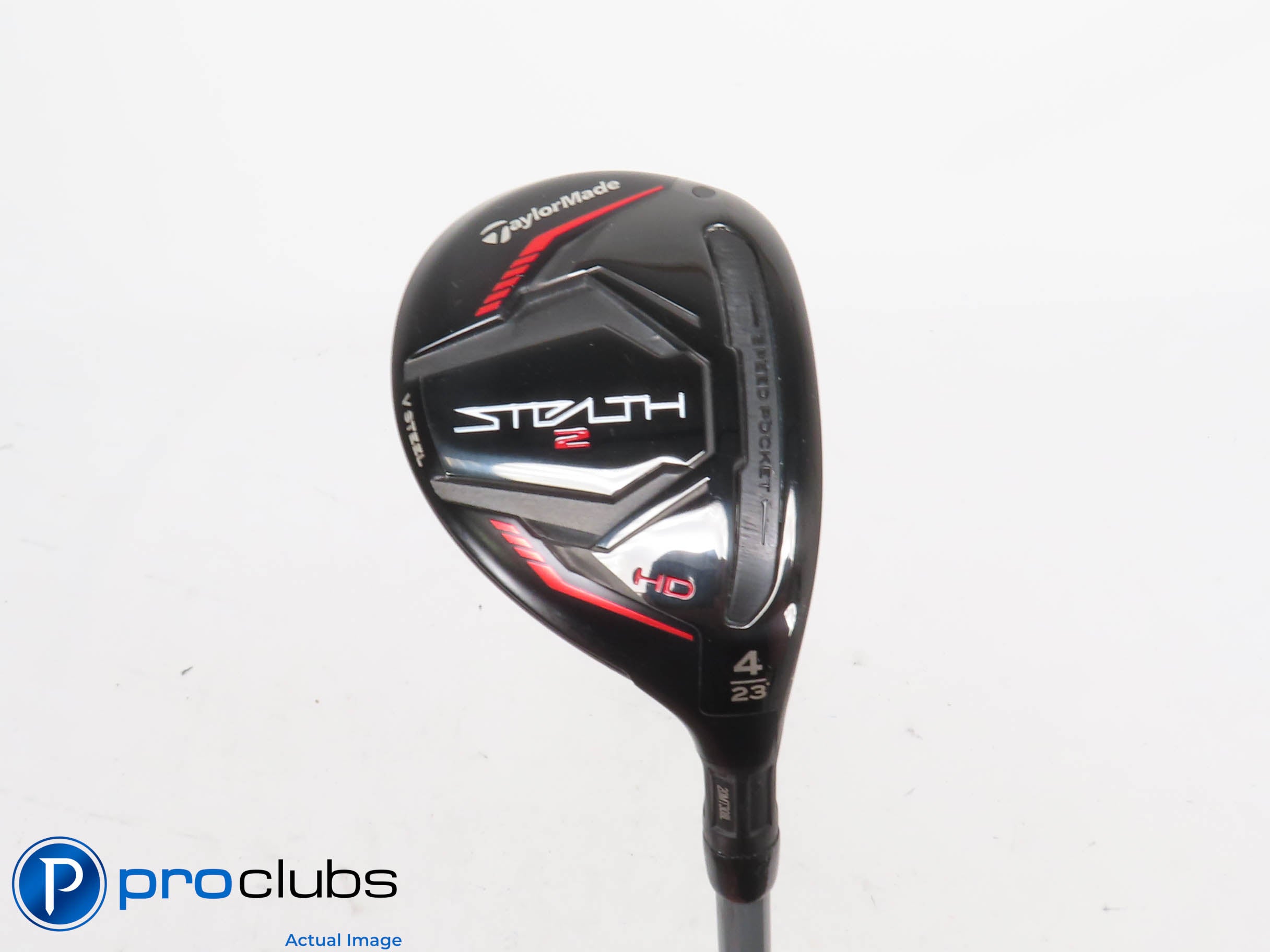 TaylorMade STEALTH 2 HD 23* 4 HYBRID - Fujikura Pro 2.0 7R Regular Flex 416742