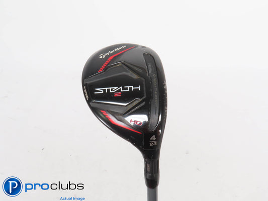 TaylorMade STEALTH 2 HD 23* 4 HYBRID - Fujikura Pro 2.0 7R Regular Flex 416747