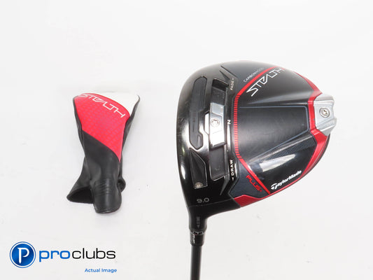 Left Hand TaylorMade Stealth2 PLUS+ 9* Driver w/ HC - Diamana S+ 60 Stiff 416392