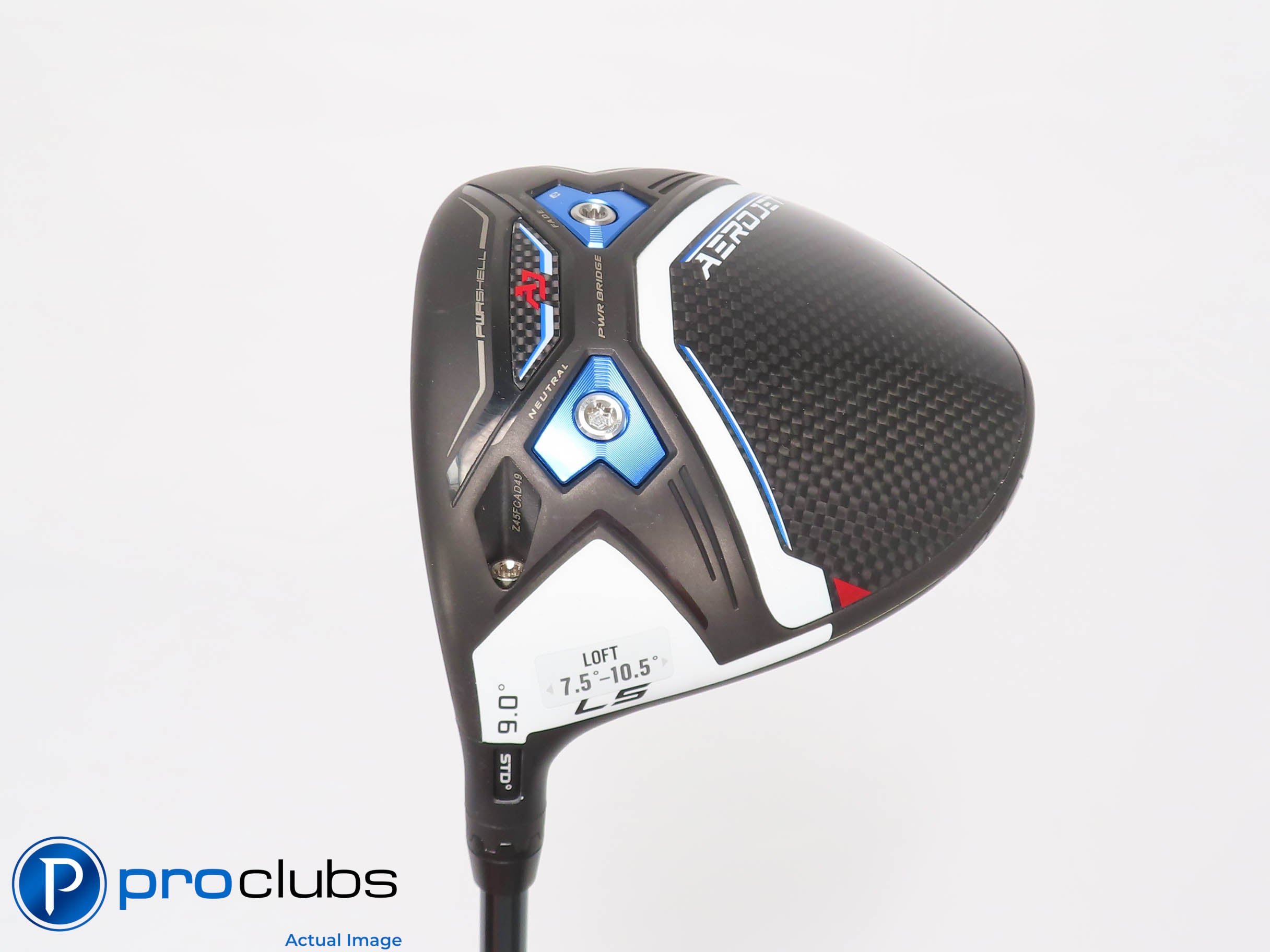 Left Handed Cobra AEROJET LS 9* DRIVER - UST LINQ White 6F4 Stiff Flex 452535