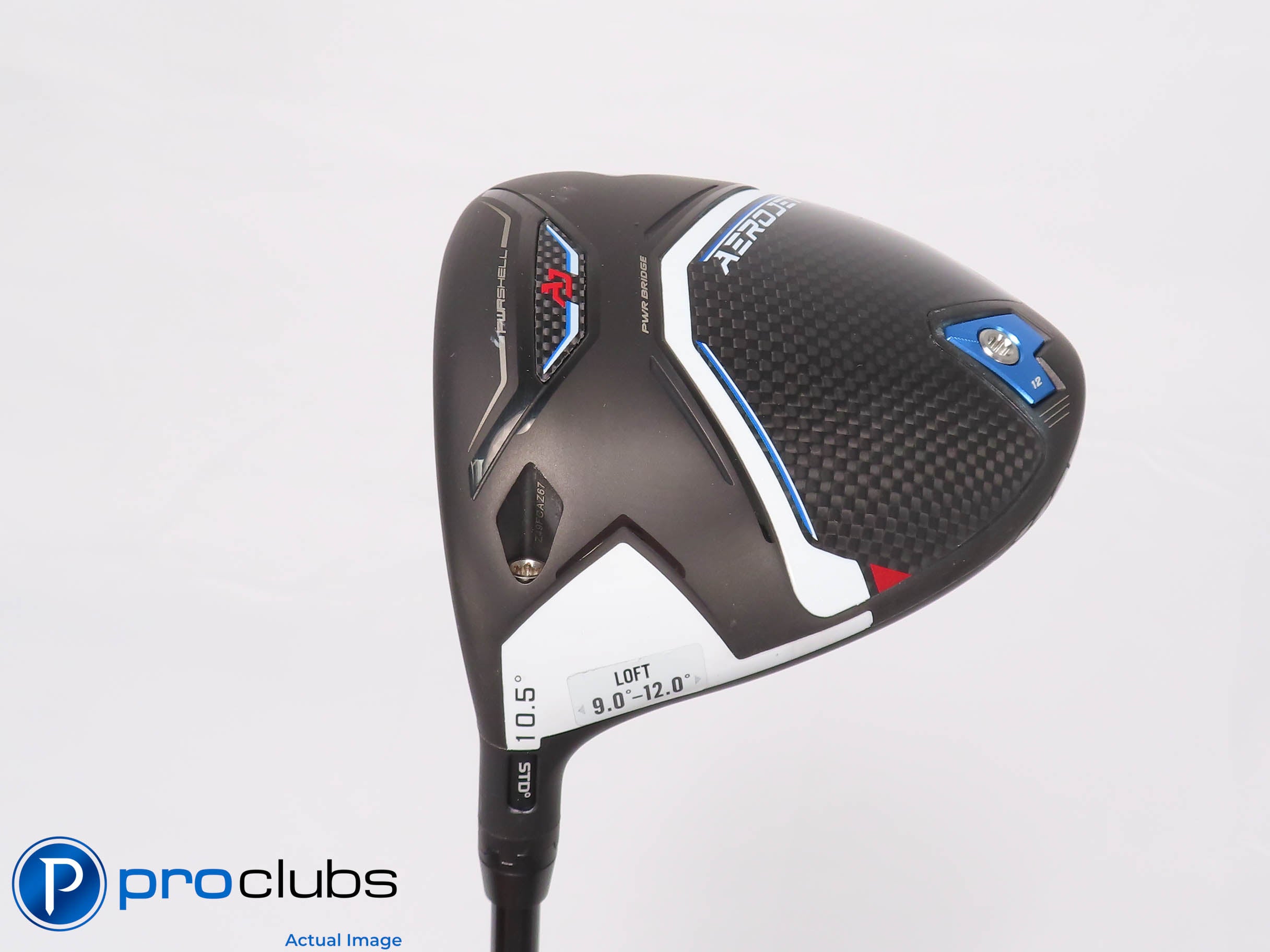 Left Handed COBRA AEROJET 10.5* DRIVER - HZRDUS Gen4 Black 70g Stiff Flex 452557