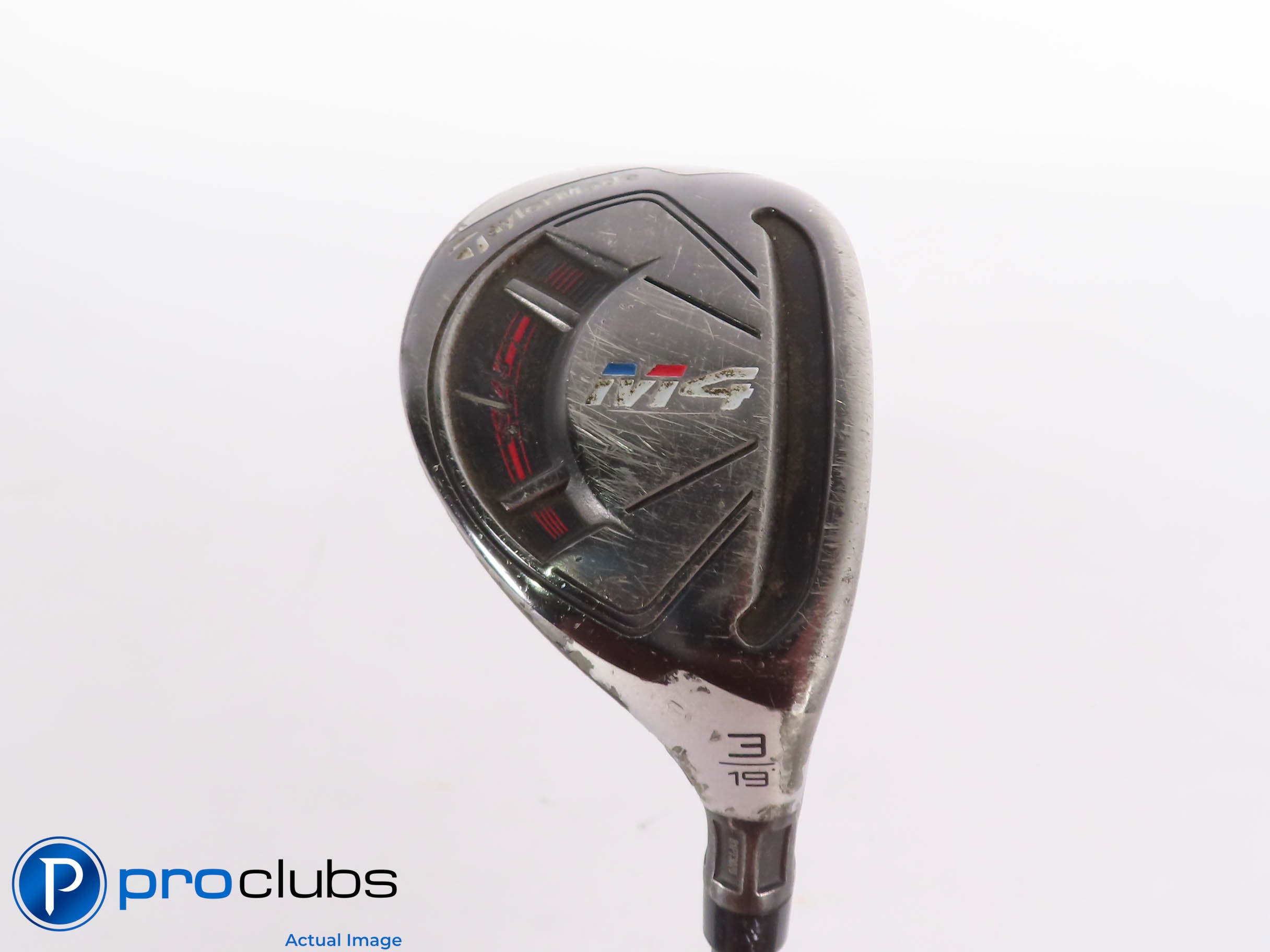 TaylorMade M4 Rescue 19* 3 Hybrid - Fuji Atmos Red 7S Stiff Flex - 524
