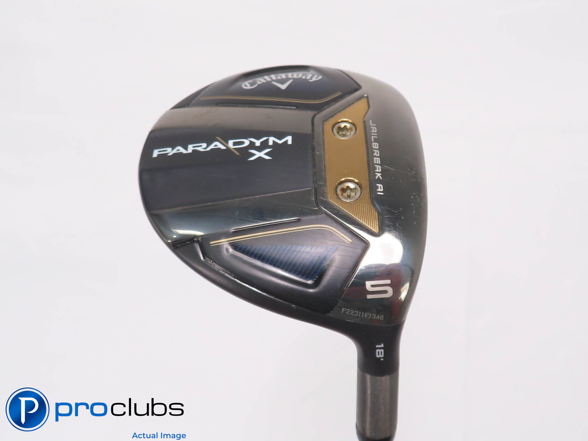 Nice Ladies Callaway PARADYM X 18* 5 WOOD - Accra FX 140 M0 Ladies Flex 459237