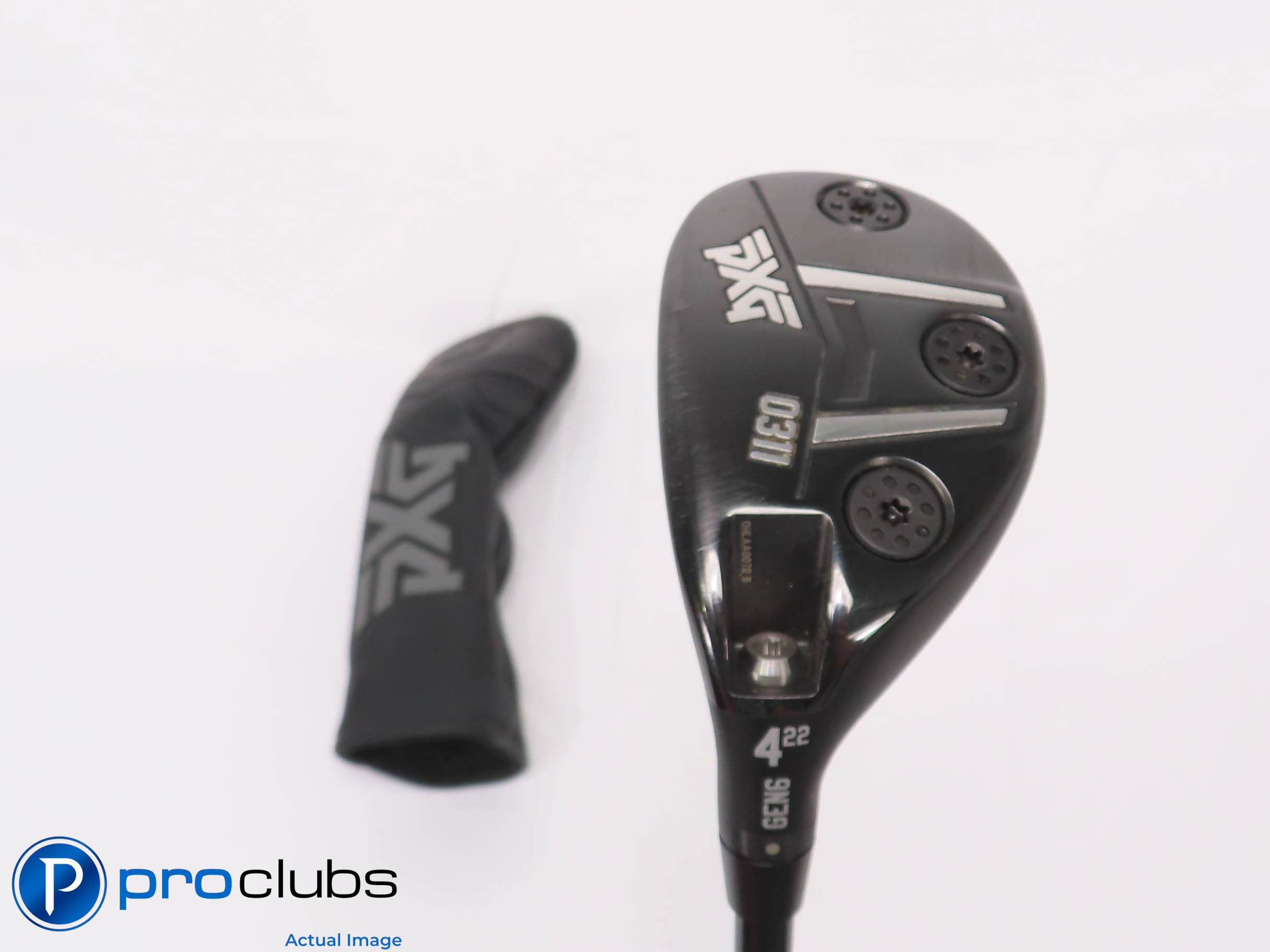 Nice Left Handed PXG 0311 Gen6 22* 4 HYBRID w/HC - HZRDUS 90g 6.5 X-Flex 459246