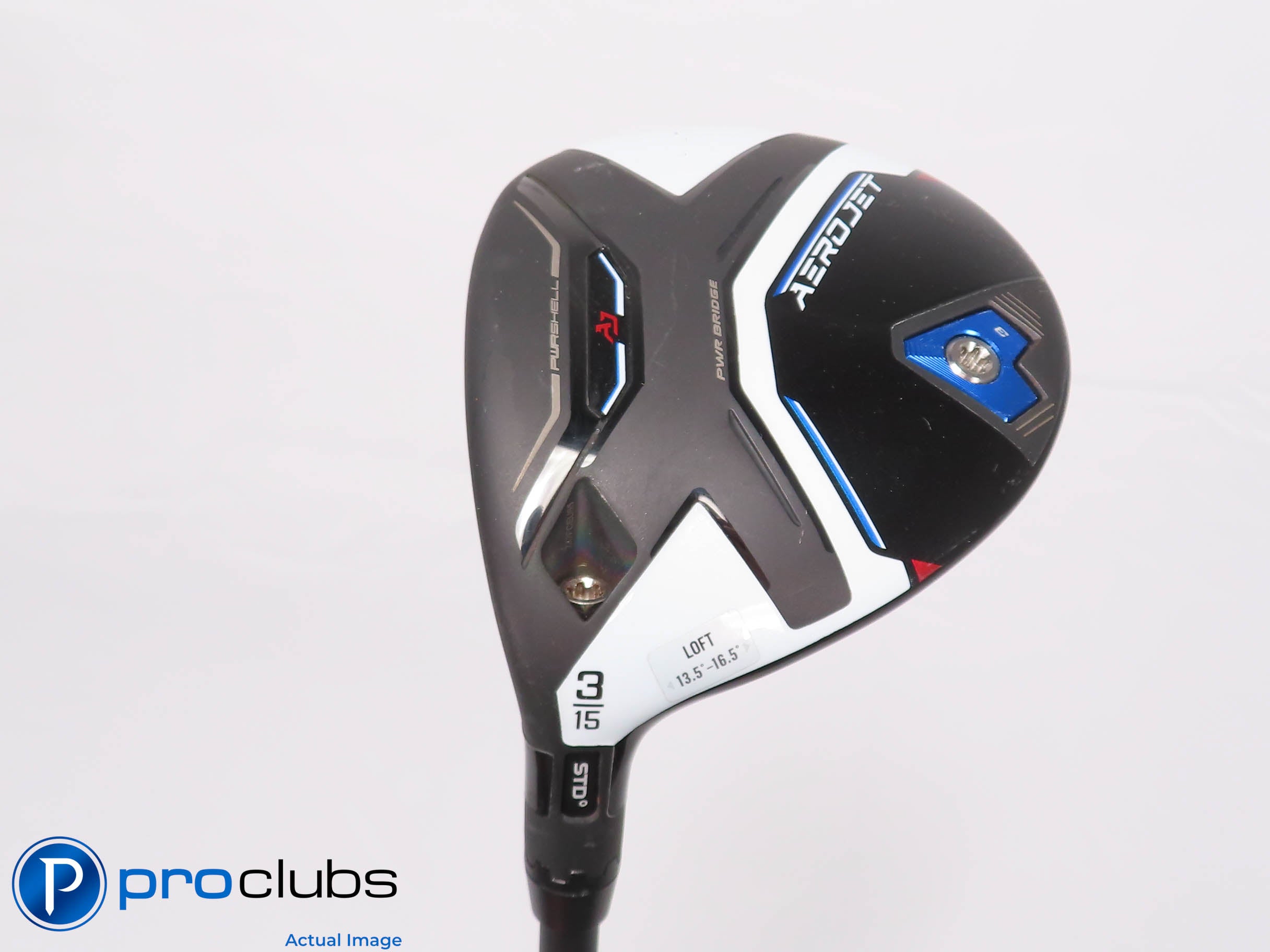 Left Handed Cobra AEROJET 15* 3 WOOD - HZRDUS CB Red Gen4 50g Stiff Flex 452911