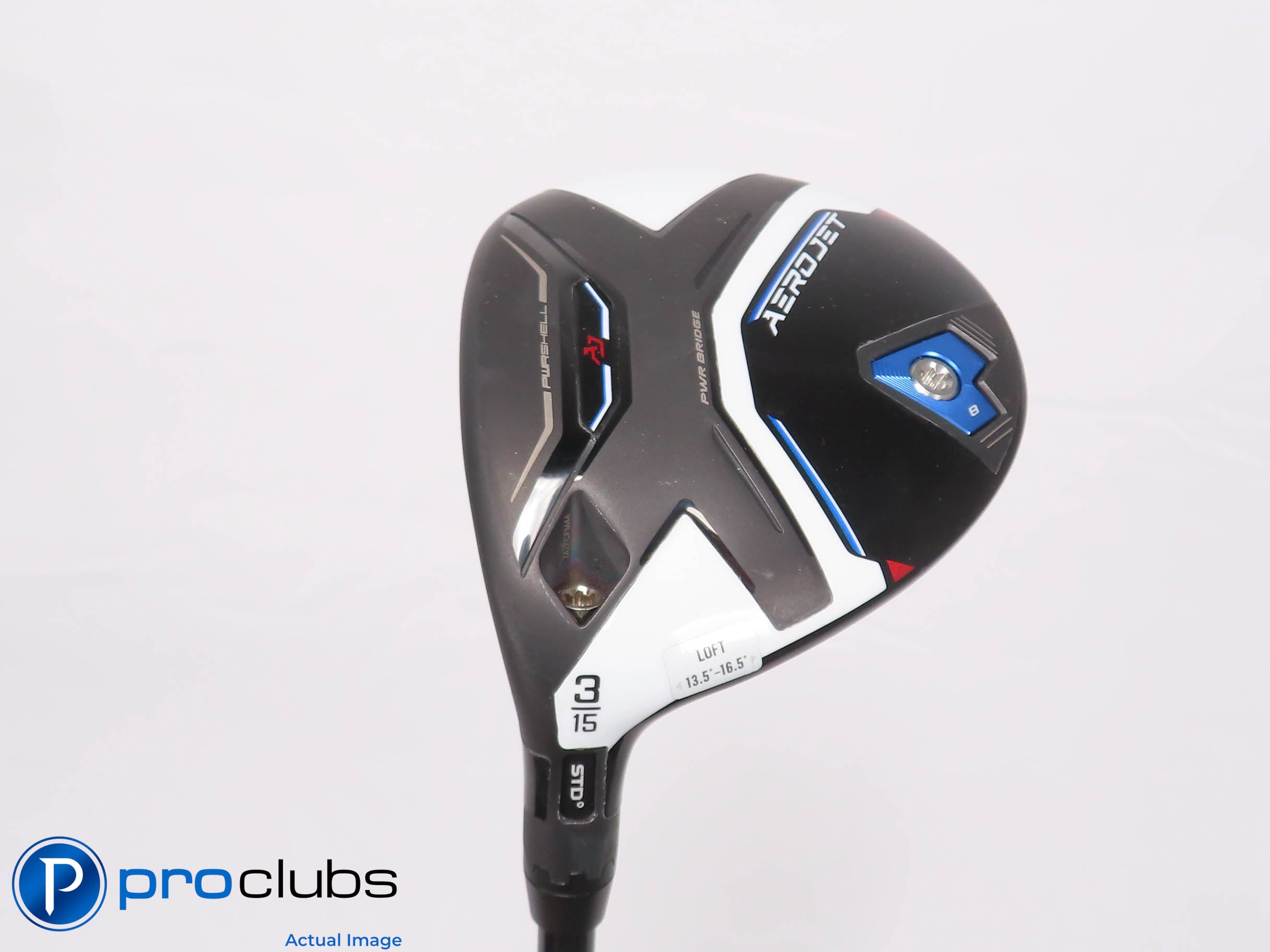 Left Handed Cobra AEROJET 15* 3 WOOD - Kai'li Blue 60 Regular Flex 453077