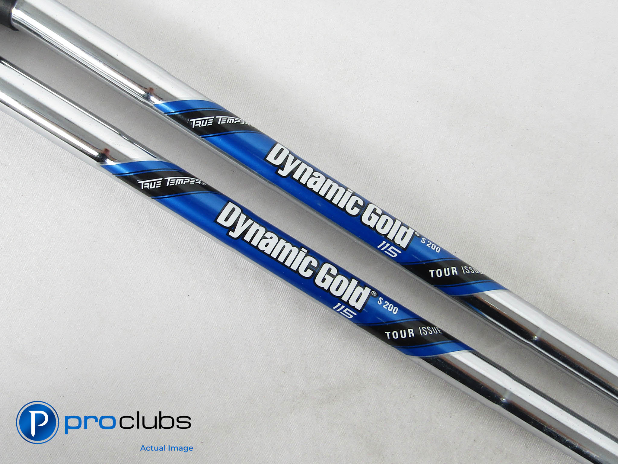 2pc Dynamic Gold Tour Issue S200 Stiff Flex Wedge Shaft Set .355" Tip #447006