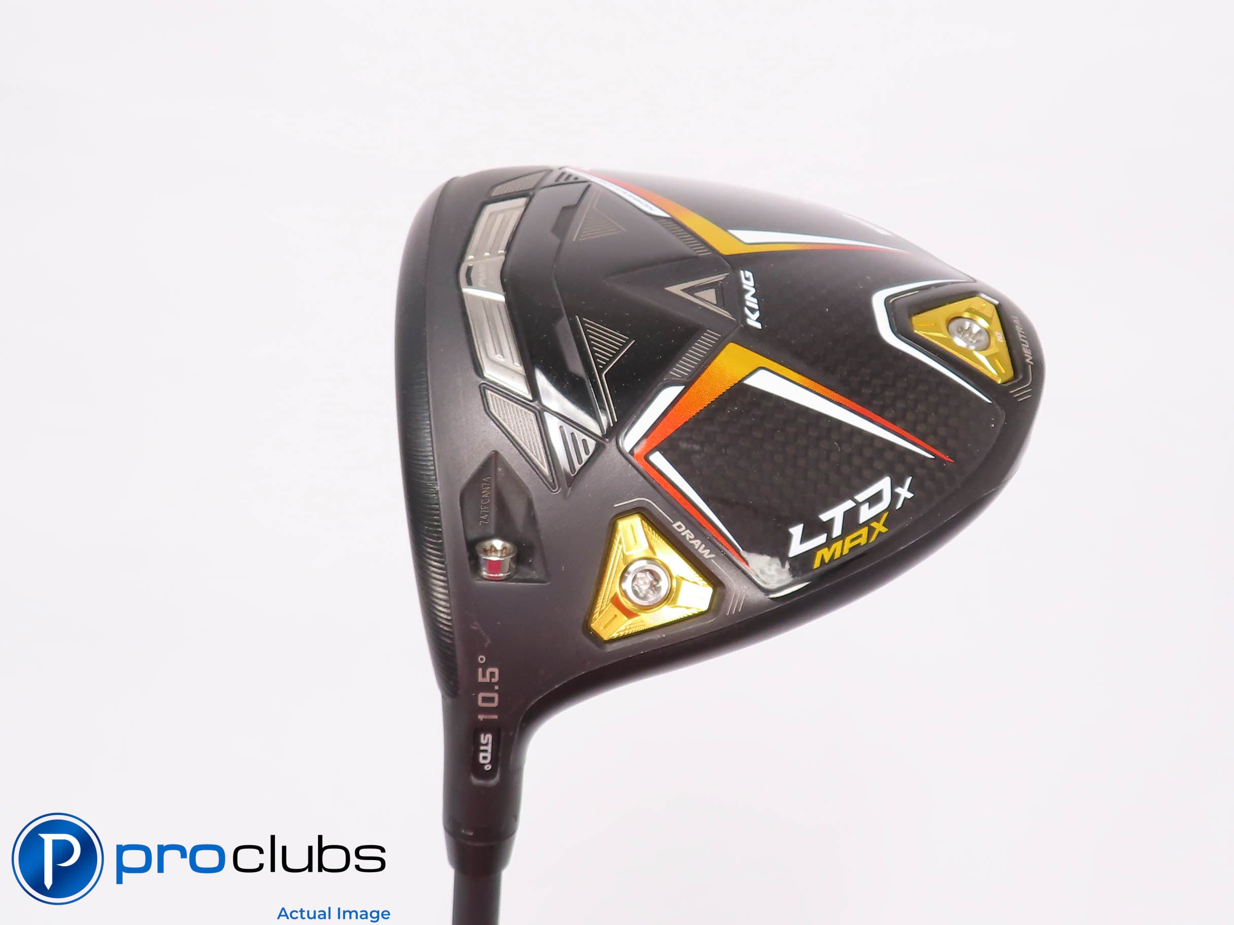Left Handed COBRA LTDx MAX 10.5* DRIVER - HZRDUS CB Red 50g Regular Flex 452746